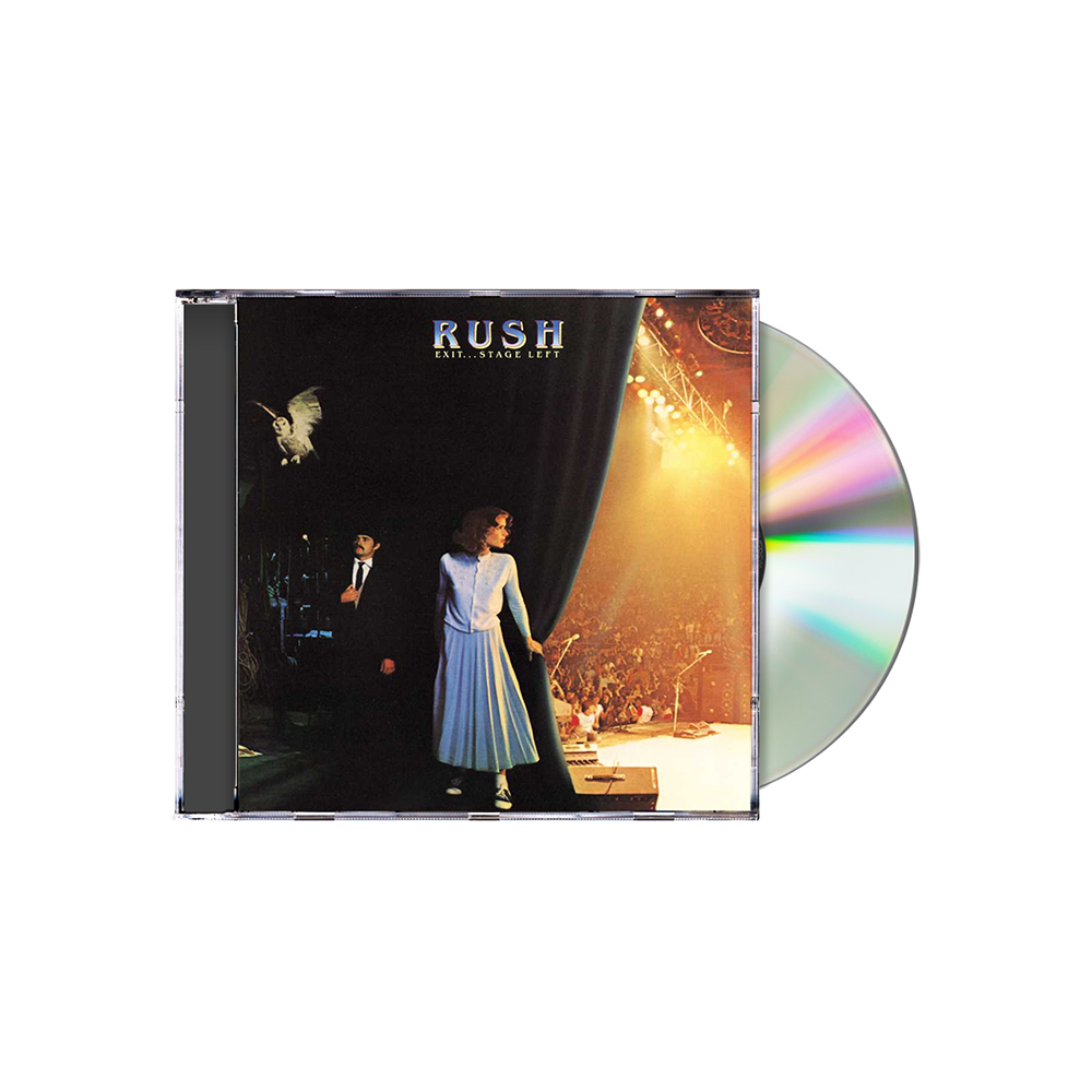 Exit ... Stage Left CD | Rush Album | Classic Rock Music | Perfect for Road Trips & Vinyl Collectors