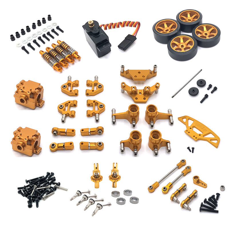 WLtoys 1/28 Scale K969 K979 K989 K999 RC Car Metal Upgrade Parts Kit - High Performance Replacement Parts for Drift Racing and Off-Road RC Cars