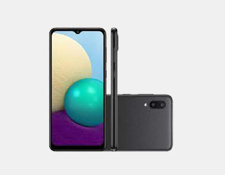 Samsung Galaxy A02 A022F/DS 32GB 3GB RAM Dual SIM LTE GSM Unlocked Smartphone - Black | Perfect for Travel, Work & Everyday Use