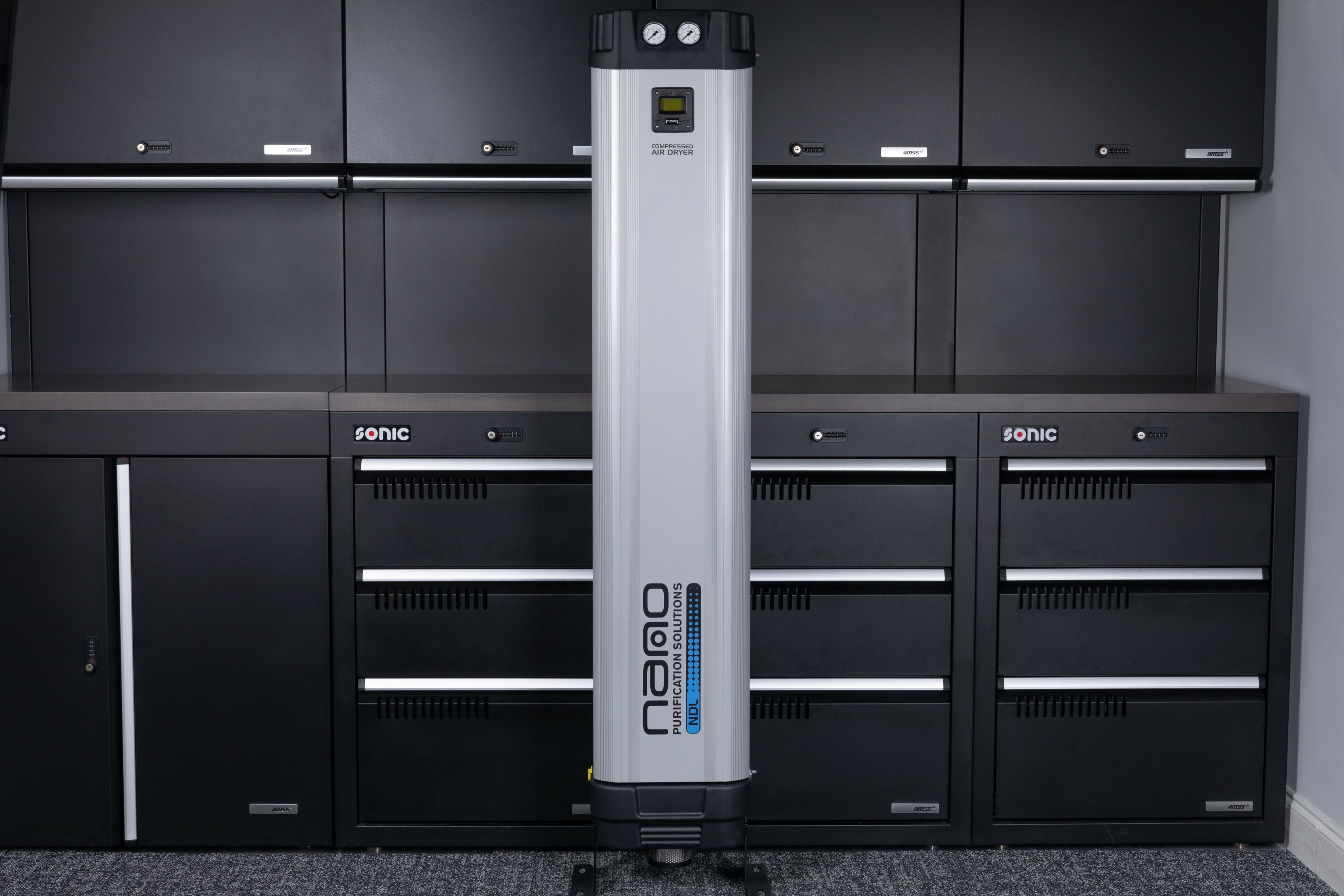 Nano D2 Series Desiccant Air Dryer - Compact Moisture Absorber for Industrial & Home Use | Perfect for 3D Printing, Electronics Storage & Gun Safes