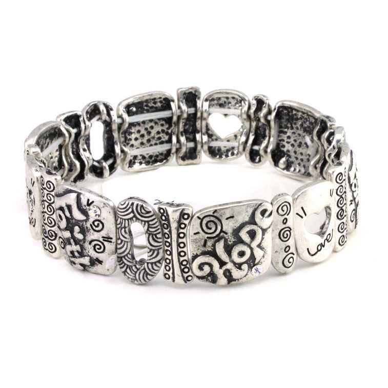 Inspiration Bracelet for Women - Elegant Adjustable Beaded Wristband for Daily Wear, Gift Giving & Special Occasions
