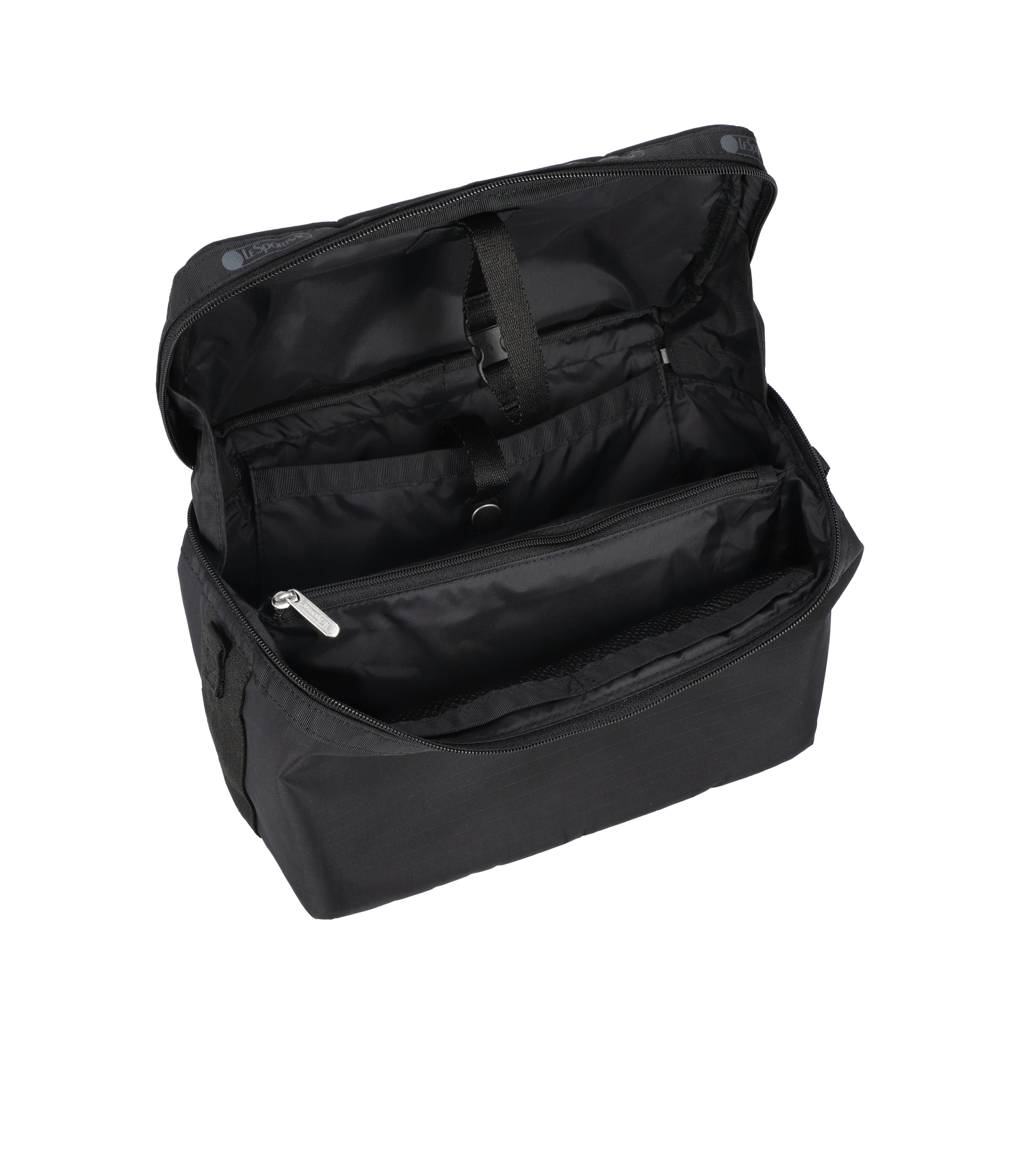 Professional Makeup Train Case - Large Capacity Cosmetic Organizer for Travel & Salon Use | Durable Beauty Storage Box with Adjustable Dividers | Perfect for Makeup Artists, Hairstylists & On-the-Go Touch Ups