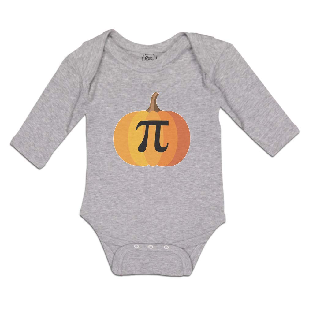 Baby Halloween Costume - Long Sleeve Pumpkin Pie Bodysuit for Boys & Girls | 100% Cotton Comfort | Perfect for Halloween Parties & Photo Shoots