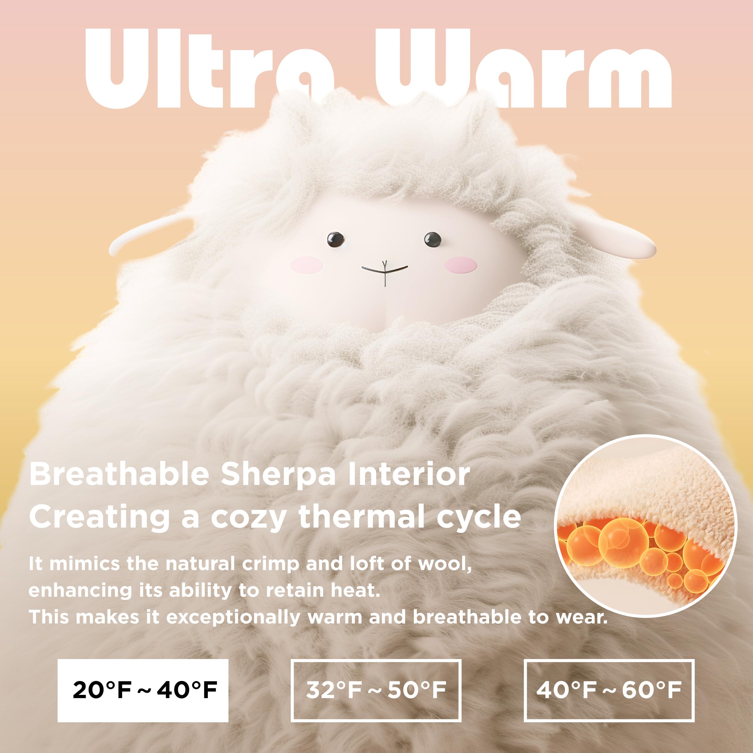 Bedsure Sherpa Wearable Blanket Hoodie - Soft Fleece Blanket Sweatshirt for Women, Men & Kids | Cozy Christmas Gift Idea | Perfect for Lounging, Movie Nights & Cold Weather (Sky Blue)