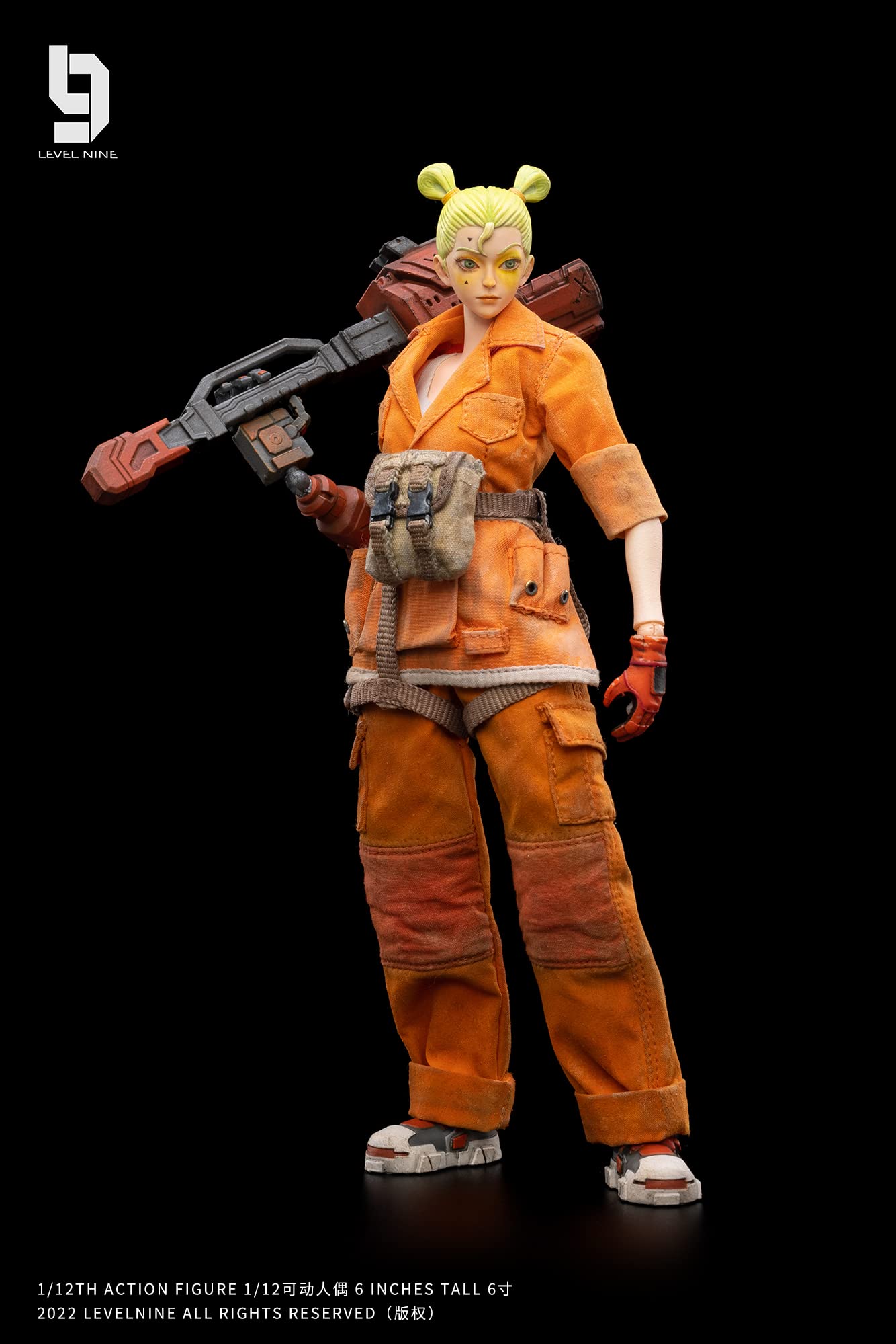 Frontline Chaos 1:12 Scale Action Figure - Highly Detailed Collectible Military Soldier Model for Display & Diorama - Perfect for War Game Scenes, Toy Photography & Collectors
