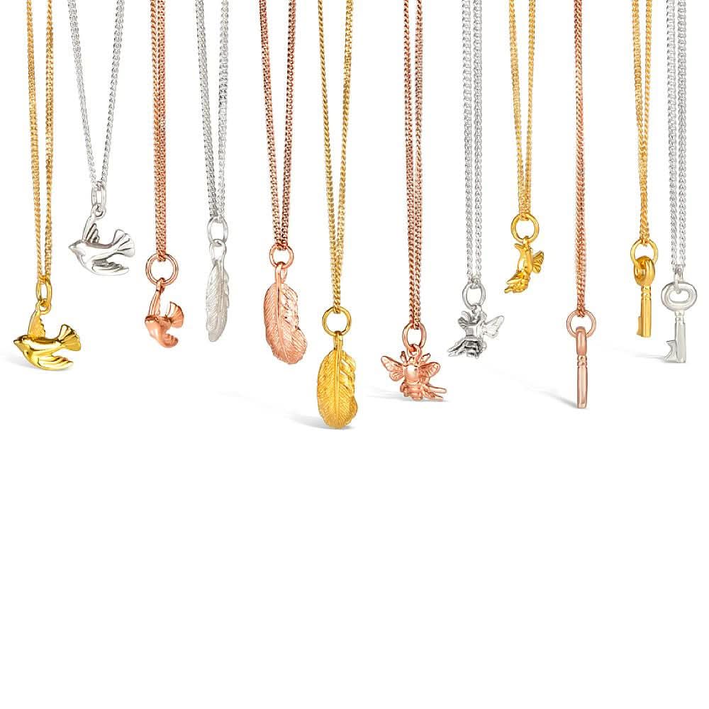 Elegant Gold Key Pendant Necklace - Vintage Style Jewelry for Women - Perfect Gift for Birthday, Anniversary & Special Occasions
