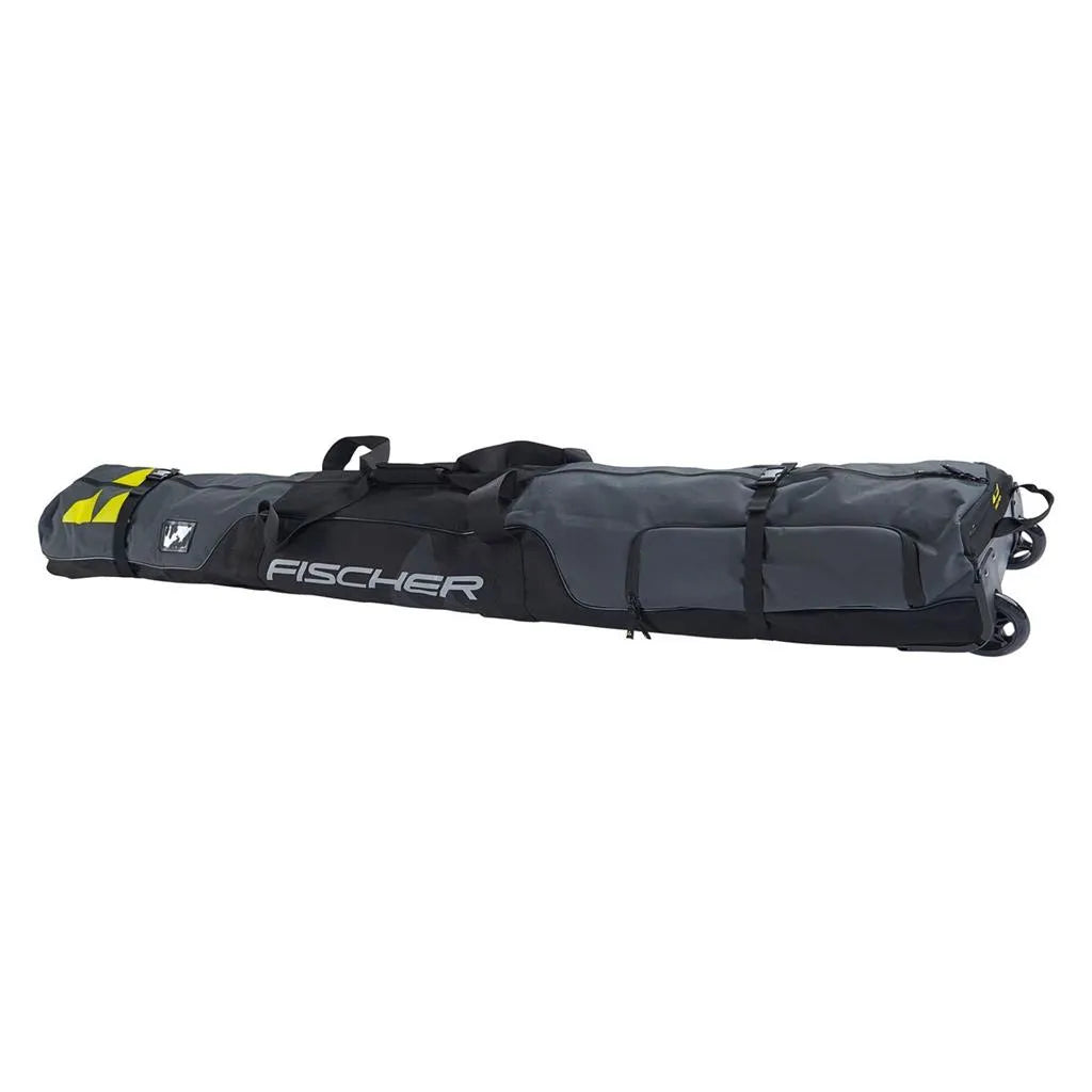 Fischer Alpine Race Ski & Boot Wheeled Bag - 1 Pair for Men & Women | Durable Travel Ski Bag with Wheels for Easy Transport | Perfect for Ski Trips, Air Travel, and Mountain Resorts
