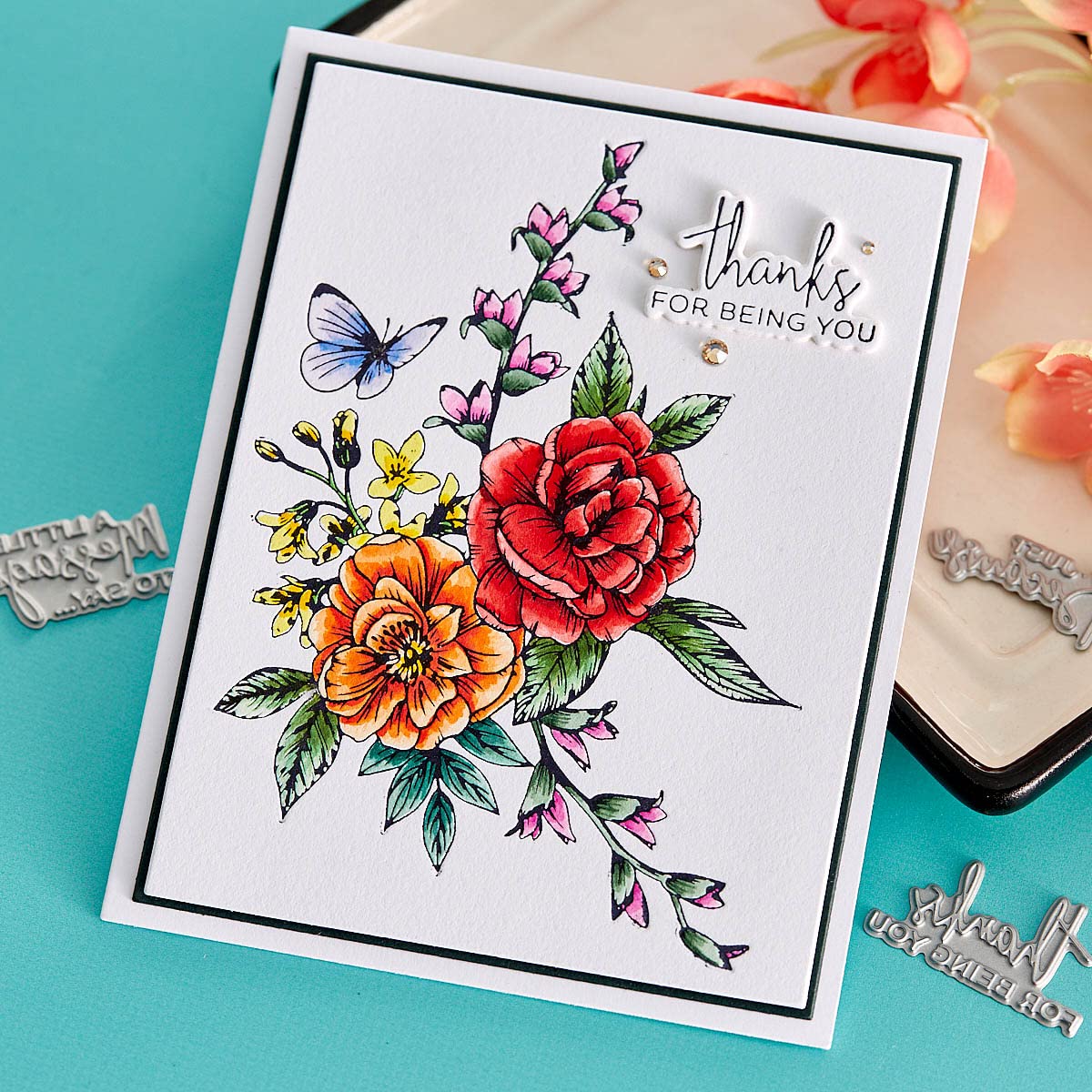 Spellbinders BetterPress Letterpress Essentials Kit - Premium Plates, Inks & Cardstock Panels for DIY Card Making & Scrapbooking | Perfect for Wedding Invitations, Greeting Cards & Craft Projects