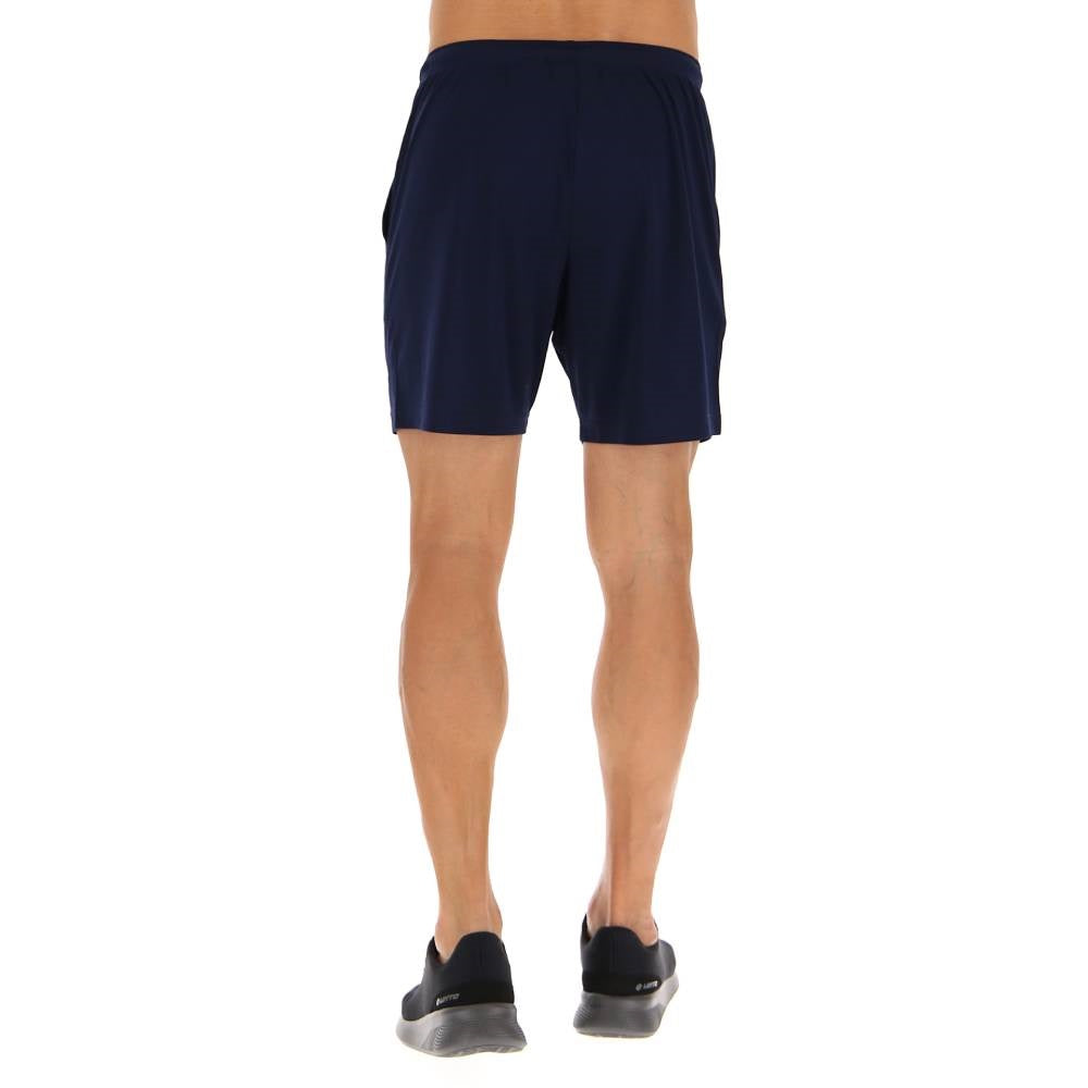 Lotto Men's 7 Inch Athletic Shorts - Navy Blue Quick Dry Workout Shorts for Running, Gym & Casual Wear