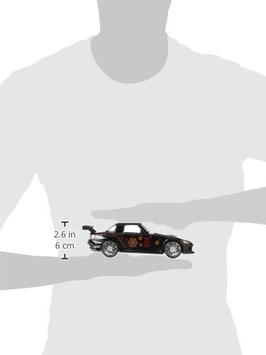 Jada Toys Fast & Furious 1:24 Scale Johnny's Honda S2000 Die-Cast Model Car - Collectible Toy for Kids & Adults - Black - Perfect for Movie Fans, Car Collectors & Gift Giving