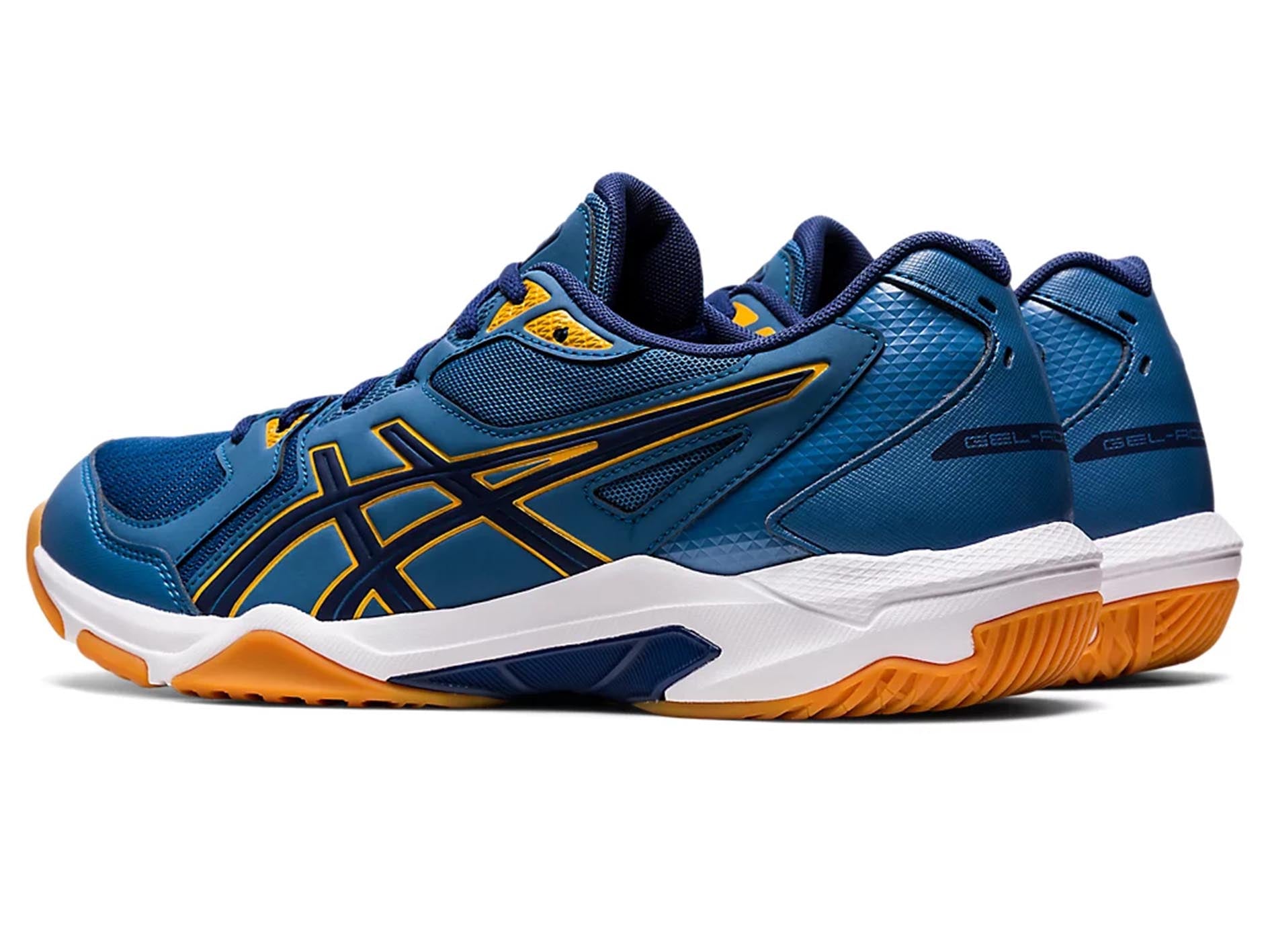 ASICS Men's Gel Rocket 10 Volleyball Shoes - Court Sports Indoor/Outdoor Athletic Shoes for Volleyball, Badminton & Squash - Lightweight Cushioning for Enhanced Performance (Model 1071A054-407)
