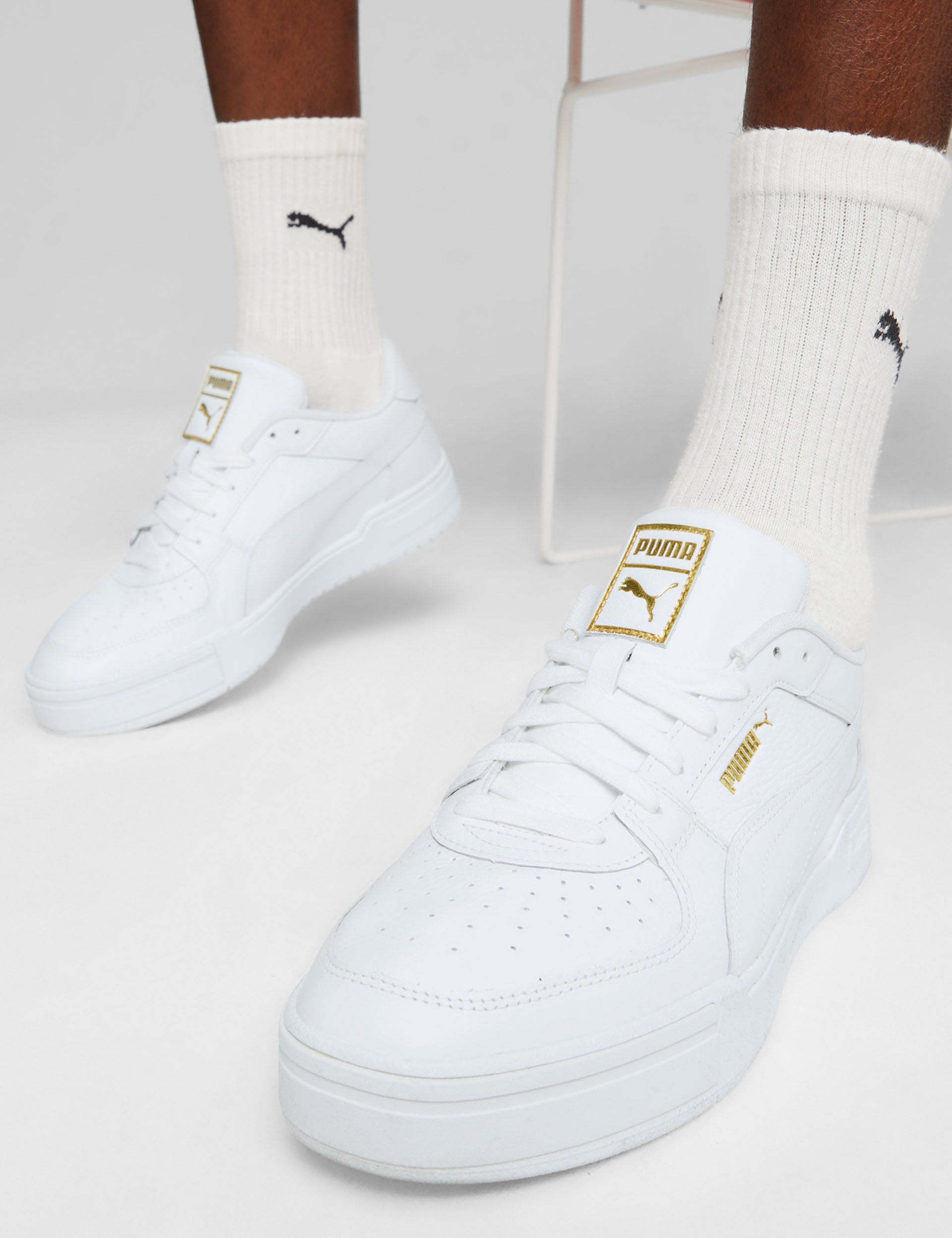CA Pro Classic Trainers - White Sneakers for Men & Women | Comfortable Casual Shoes for Walking, Running & Everyday Wear