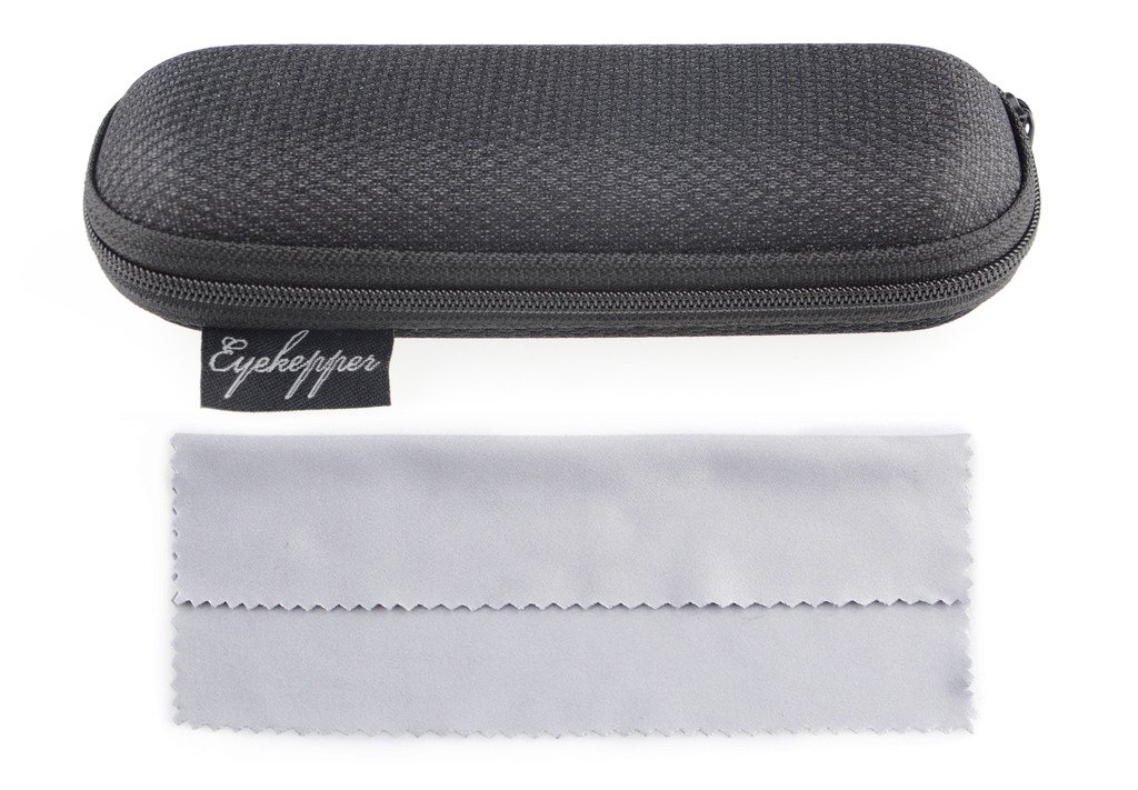 Eyekepper Blue Light Blocking Computer Glasses with Tinted Lens - Matte Purple Frame +0.50 for Screen Time & Digital Eye Strain Relief
