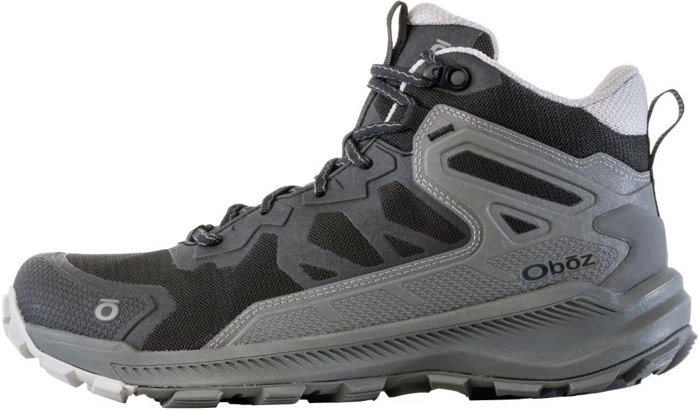 Oboz Men's Katabatic Mid Waterproof Hiking Boots - Lightweight & Durable for Outdoor Adventures, Backpacking & Trail Running