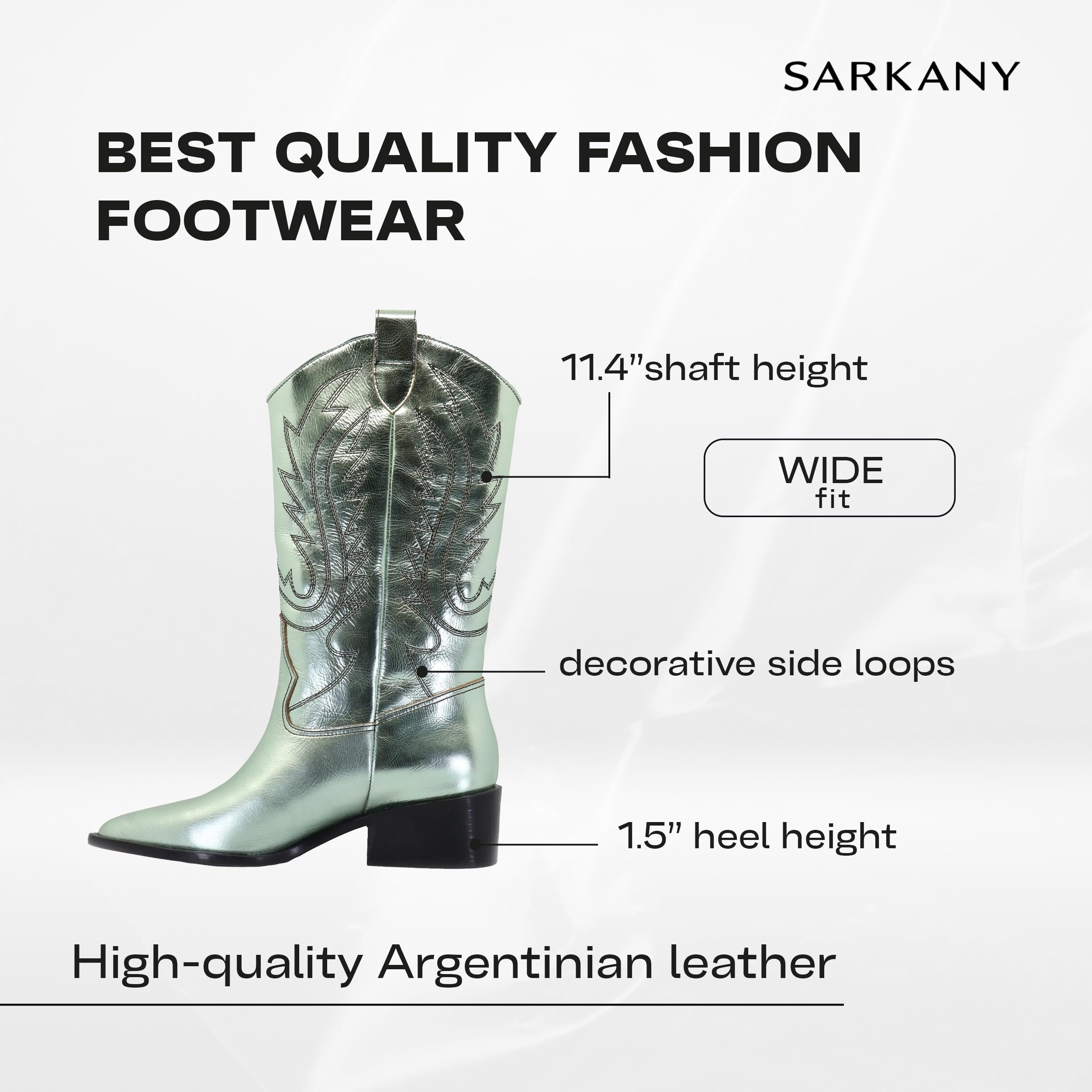 Women's Boots - Cowboy Boots, Combat Boots & Fashion Booties for Women | Mid Calf, Ankle, Over the Knee & High Heel Styles | Perfect for Festivals, Rodeos & Night Out Outfits