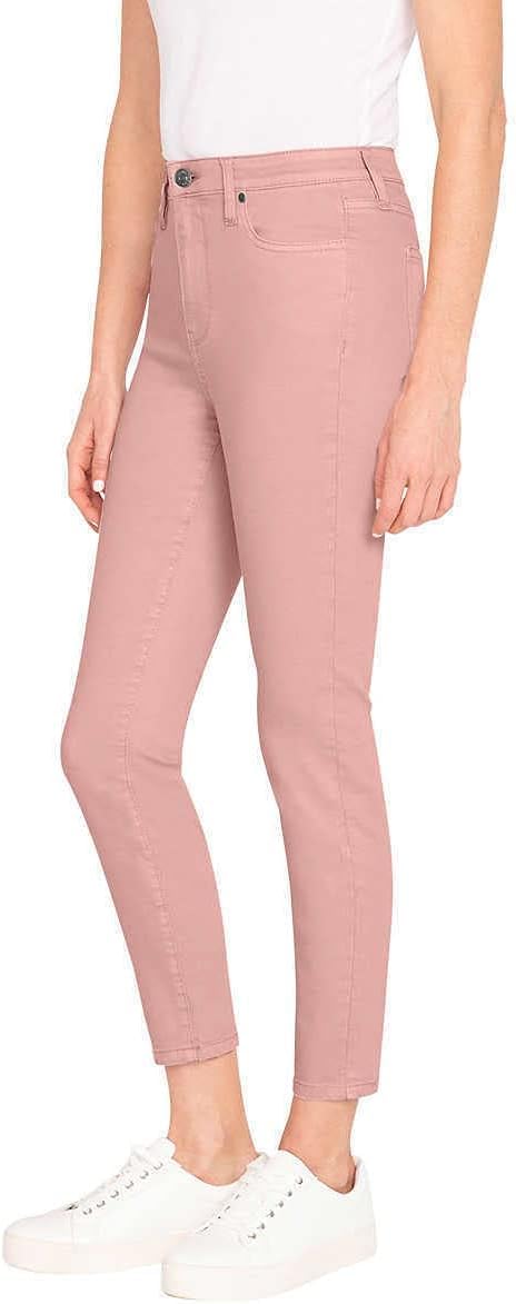 Buffalo David Bitton Women's High Rise Soft Stretch Ankle Skinny Jeans - Comfortable Slim Fit Denim Pants for Casual Wear & Everyday Outfits