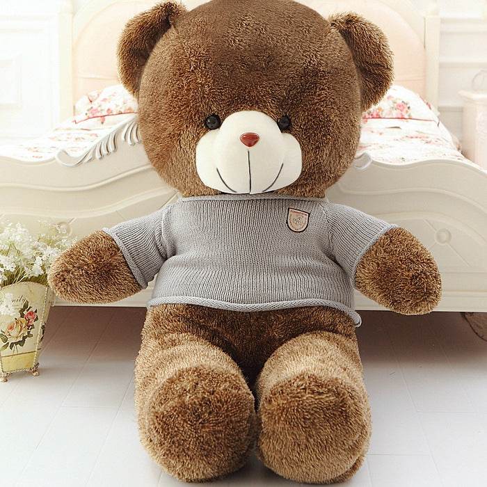 BeanBuddy: 78-Inch Giant Life-Size Teddy Bear | 6.5ft Huge Plush Stuffed Animal for Adults & Kids - Perfect for Bedroom Decor, Gifts, and Cuddling