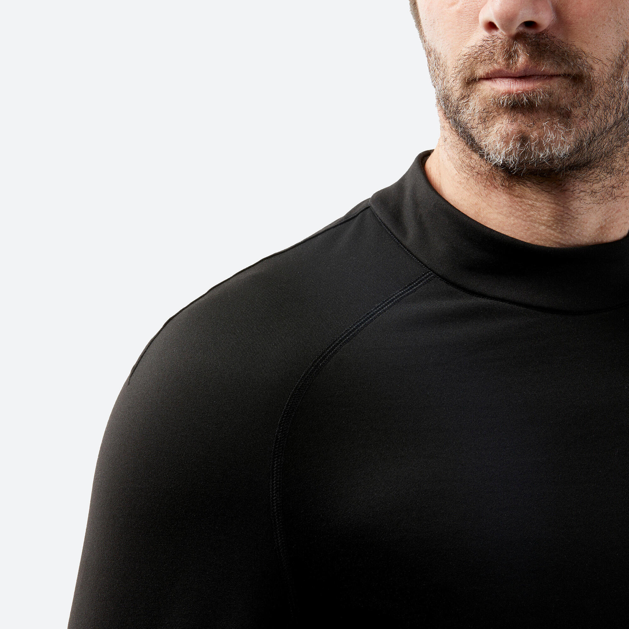 Wedze Men's BL 500 Thermal Ski Base Layer - Warm Winter Underwear for Skiing & Snowboarding - Perfect for Cold Weather Outdoor Activities