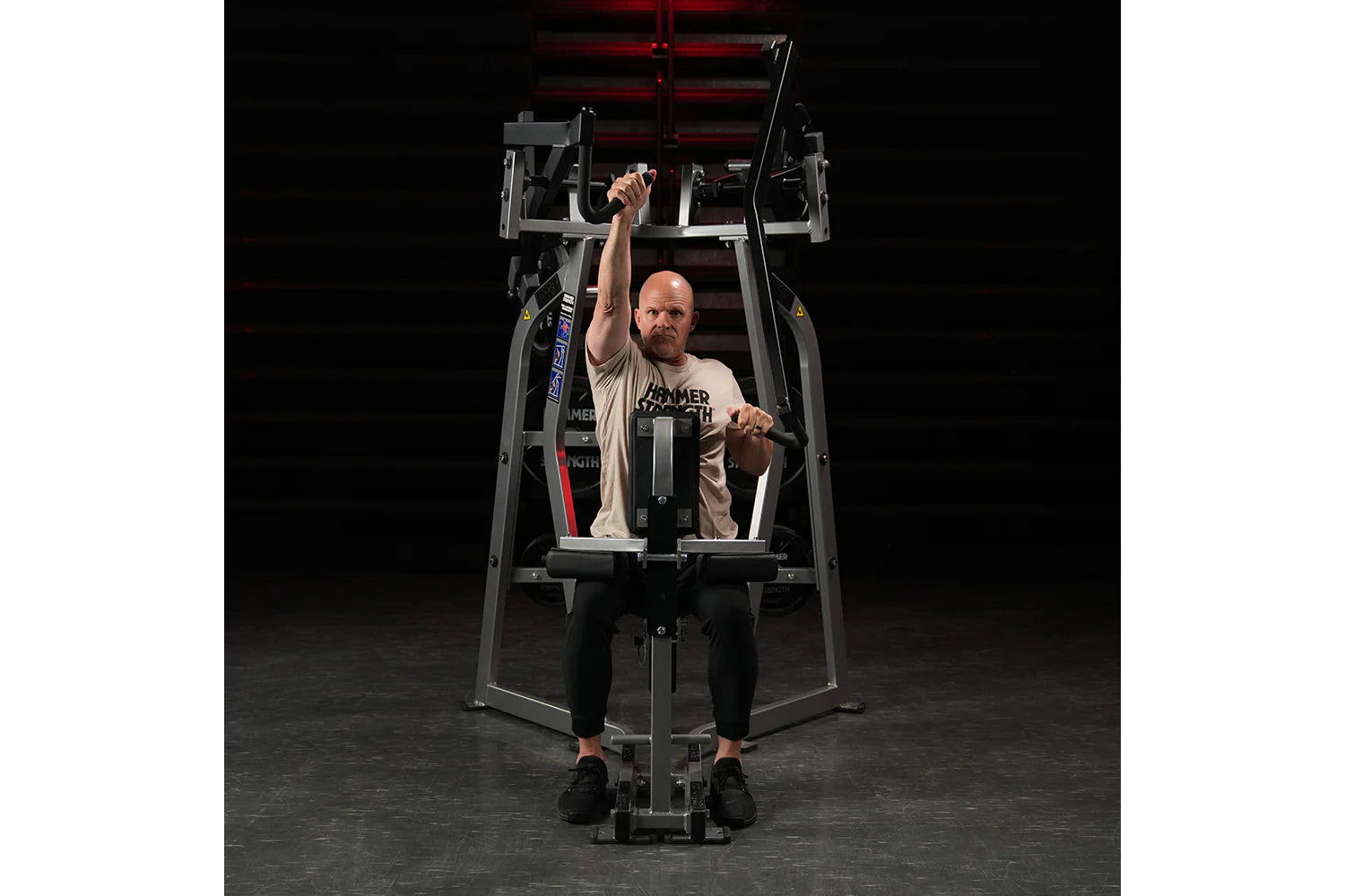 Hammer Strength Iso Lateral High Row Machine - Commercial Gym Equipment for Back Workouts & Strength Training | Perfect for Home Gyms & Fitness Centers