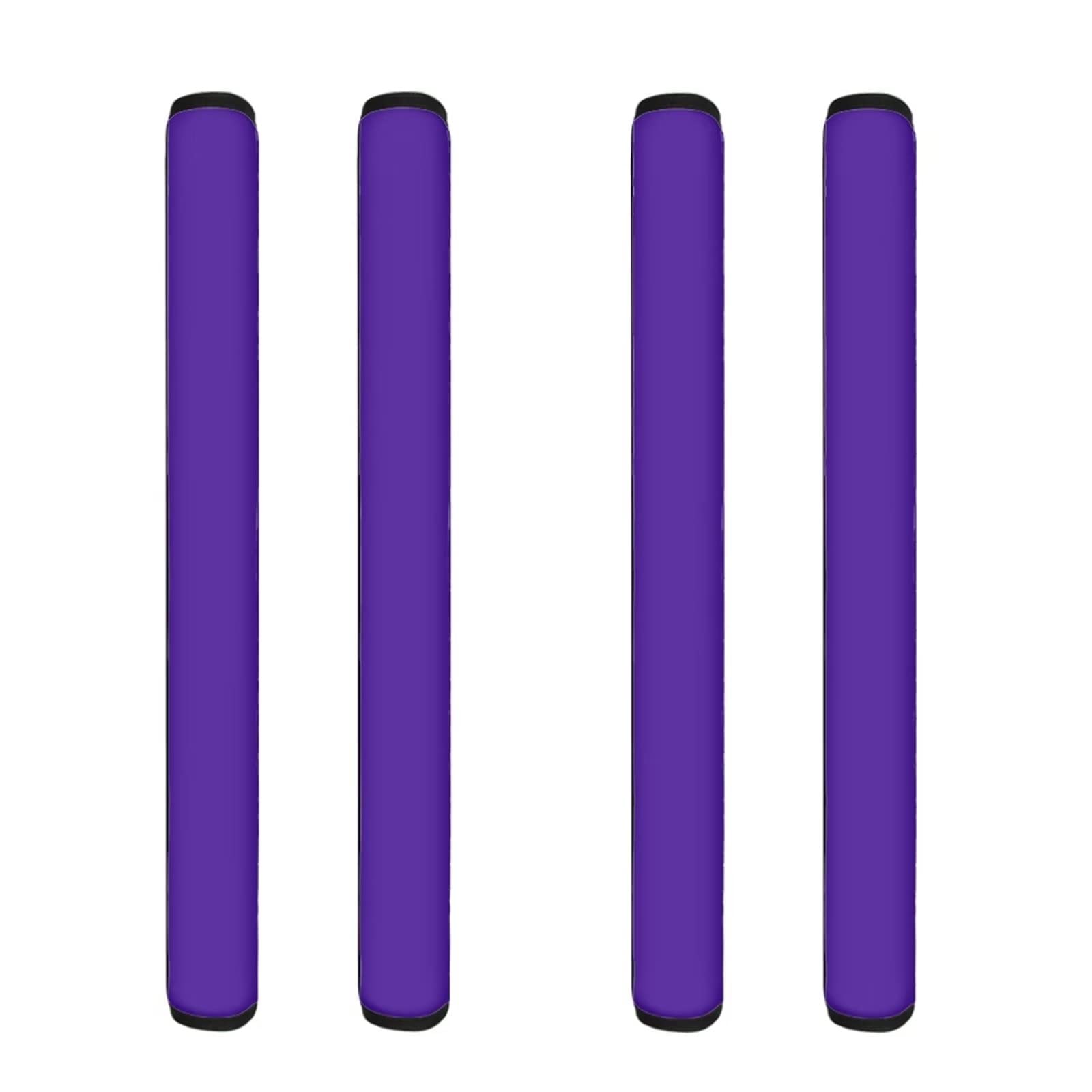 Dreaweet Purple Refrigerator Door Handle Covers - Set of 4 Washable Oven Microwave Fridge Handle Protectors - Eliminate Dirty Handprints - Stylish Kitchen Decor Accessories for Home & Office Appliances