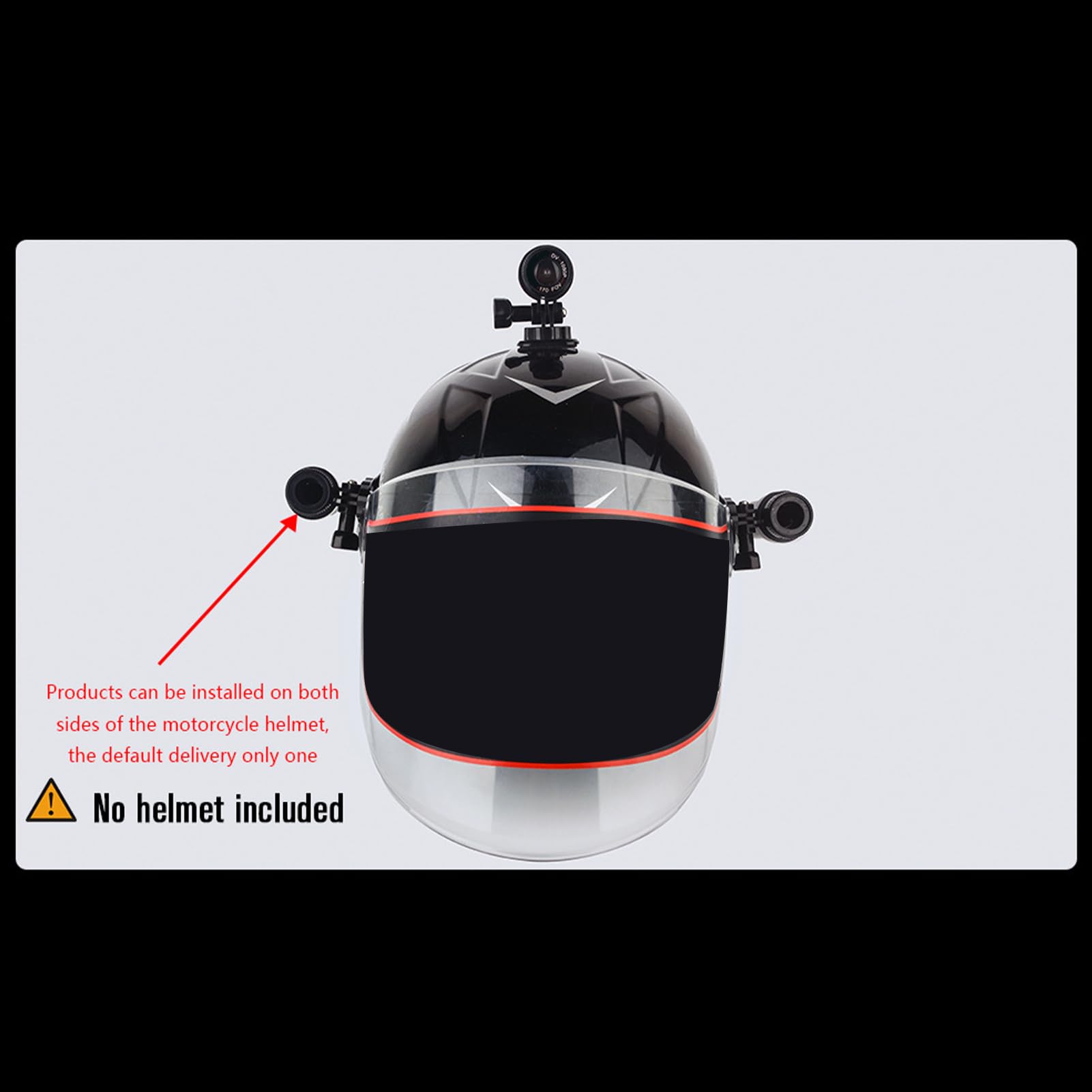 960P Motorcycle Helmet Camera - 170° Wide Angle Sports Action Cam with Long Battery Life, Waterproof & 128GB Support - Perfect for Bike Riding, Motocross & Adventure Recording