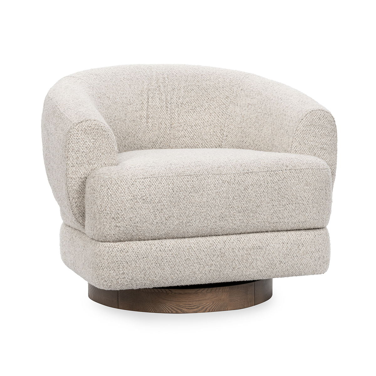 Chassia Modern Swivel Accent Chair with Silver Upholstery - Perfect for Living Room, Bedroom, or Office Decor