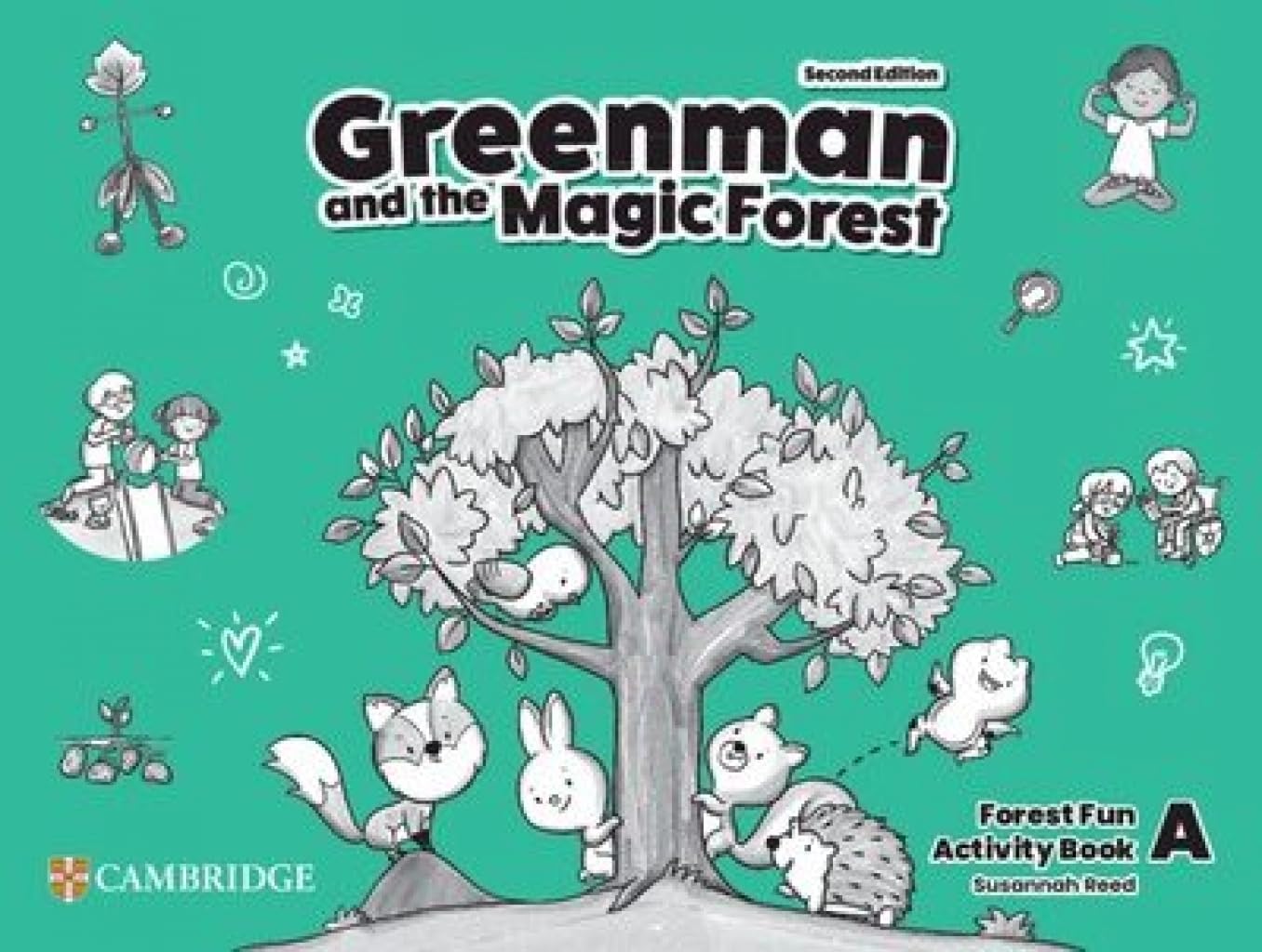 Greenman and the Magic Forest Level A Activity Book - Fun English Learning Workbook for Kids | Perfect for Homeschooling & Classroom Activities