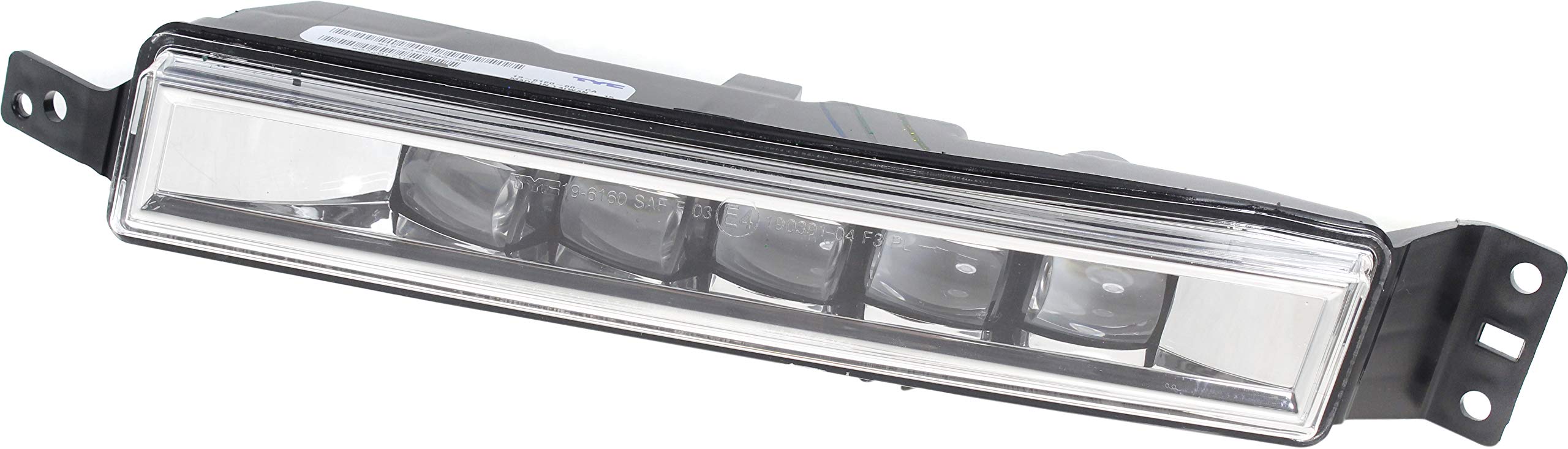 Go-Parts CAPA-Certified Front Fog Lights Assembly for Honda Accord 2014-2017 (Passenger & Driver Side) - Non-Hybrid Models 2016-2017 Coupe/Sedan Replacement - Perfect for Night Driving & Foggy Conditions