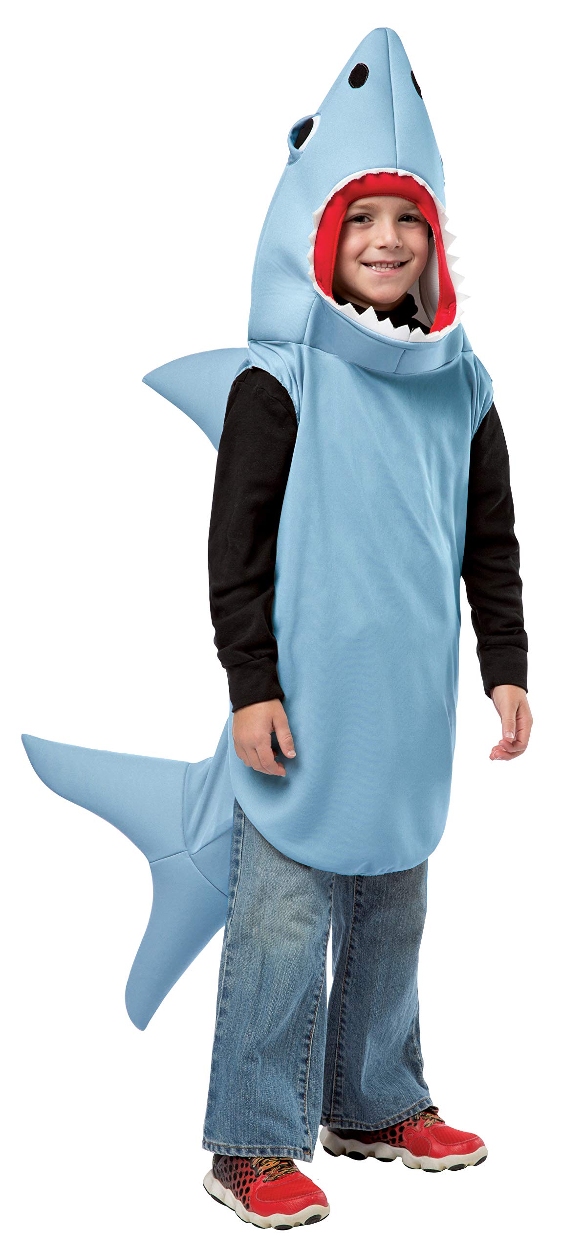 Rasta Imposta Sand Shark Halloween Costume for Kids - Size 4-6 | Perfect for Halloween Parties, Dress-Up & Underwater Themed Events