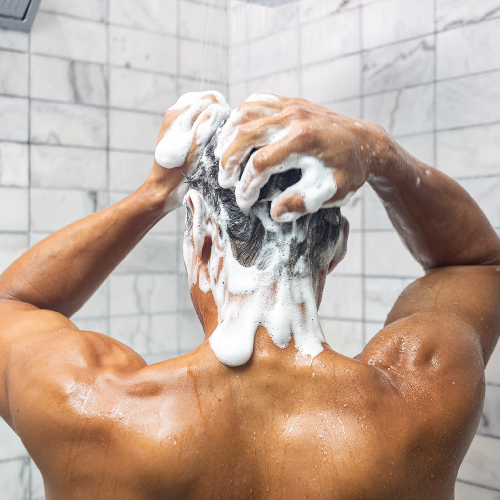 Oars + Alps Sulfate-Free Men's Shampoo and Conditioner Set with Witch Hazel & Tea Tree Oil - Alpine Tea Tree Scent - Travel Size 3.4oz Each - Perfect for Gym, Travel & Daily Hair Care