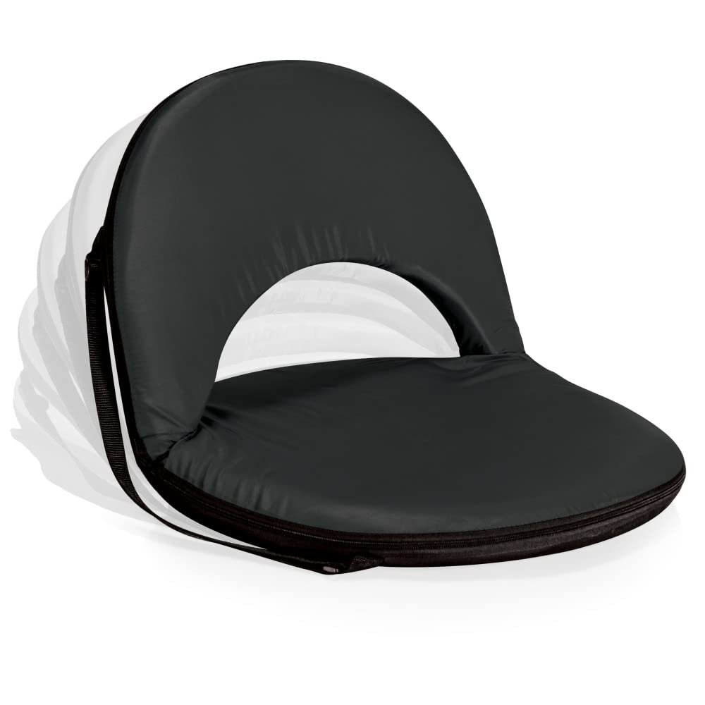 PICNIC TIME USC Trojans - Oniva Portable Reclining Seat with Carry Strap, Lightweight Folding Chair for Outdoor Games, Tailgating, Camping & Beach (Black)