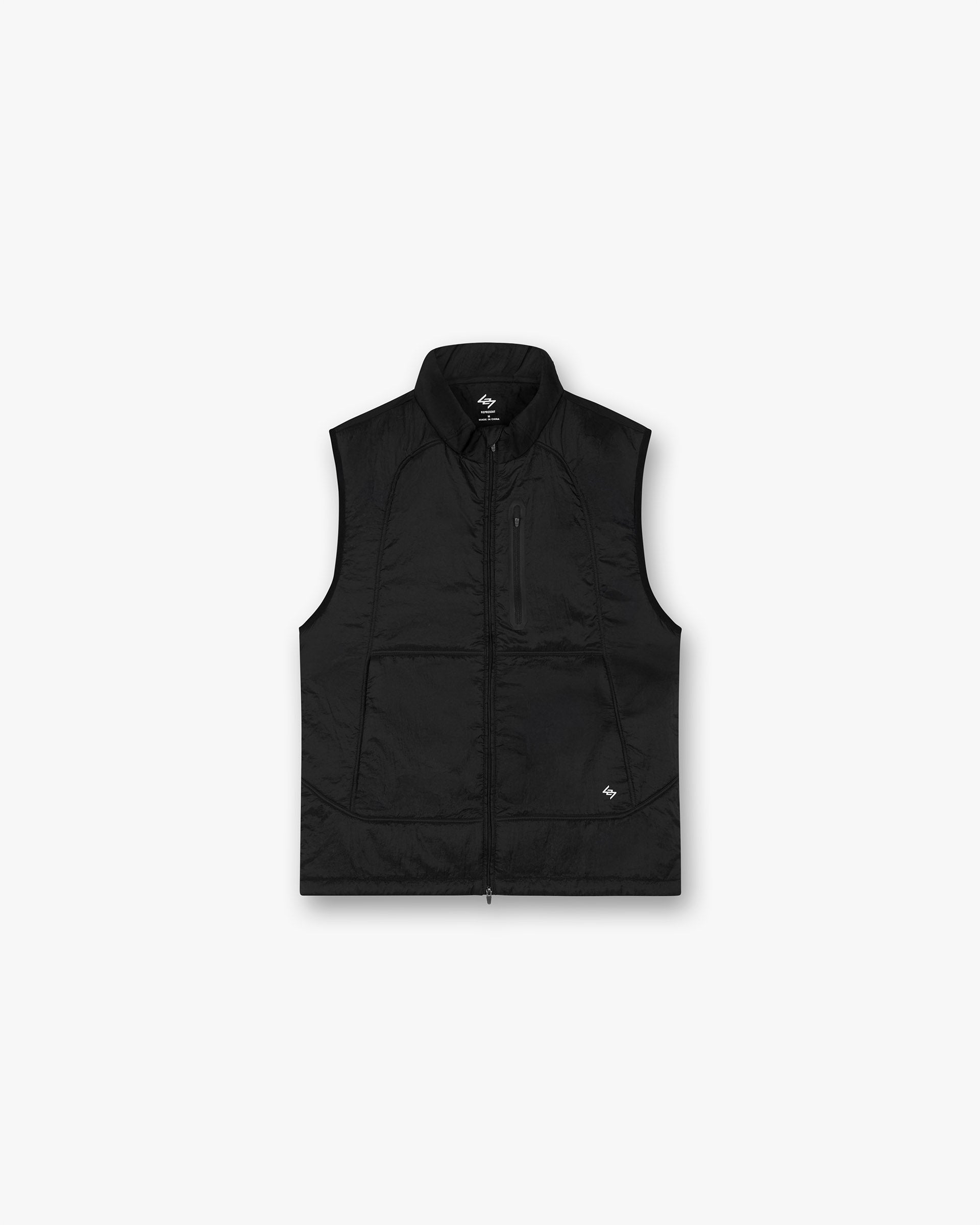 247 Run Gilet - Lightweight Reflective Running Vest for Men & Women - Black - Perfect for Night Jogging, Cycling & Outdoor Sports