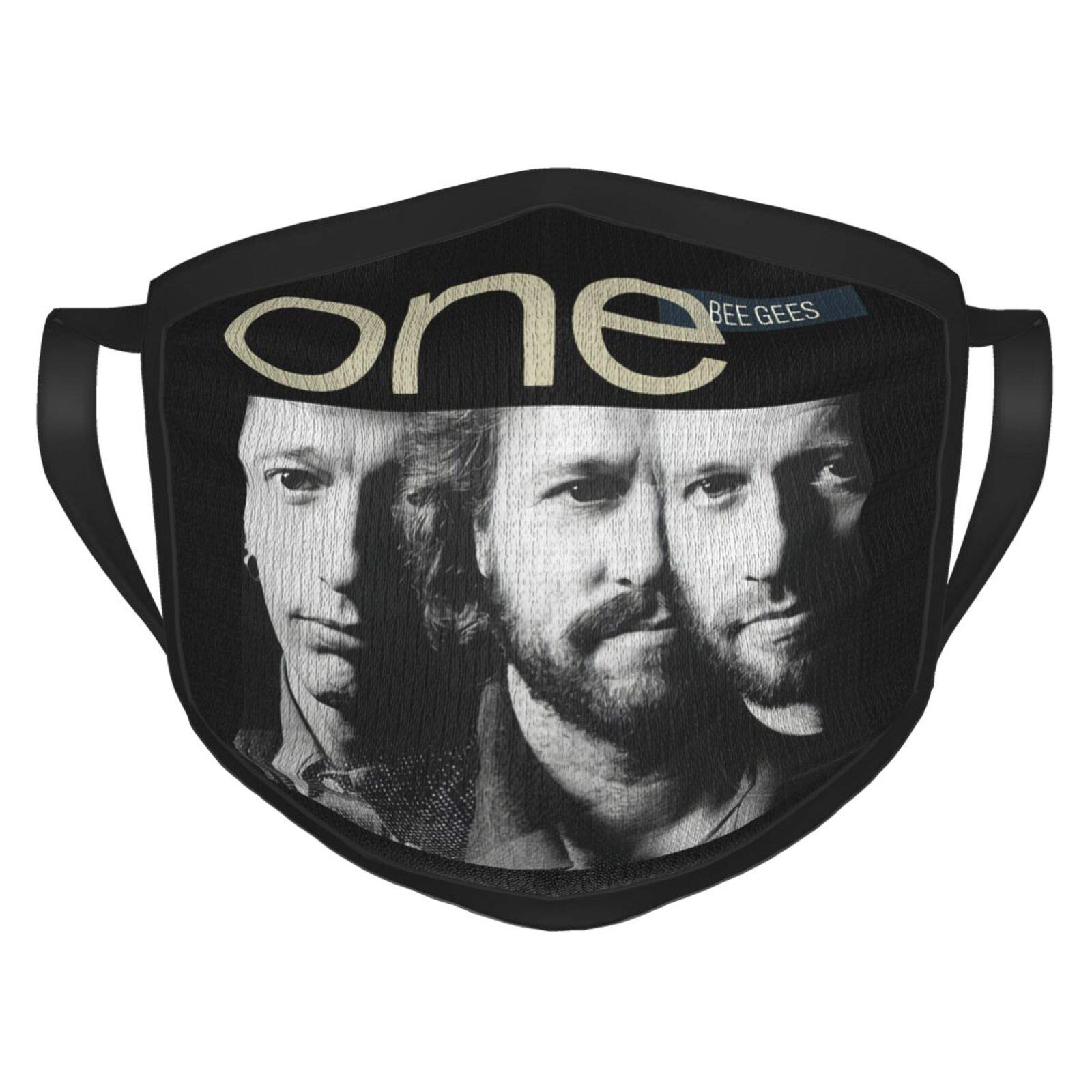 Bee Gees One Black Border Masks - Outdoor Bandanas, Dustproof Scarf & Neck Gaiter for Cycling, Hiking & Motorcycle Riding - Breathable Face Cover & Balaclava for Sports & Outdoor Activities