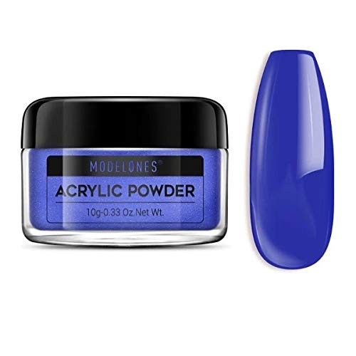 Modelones Acrylic Powder for Nails - 10g #11 French Manicure Kit with Nail Art System | Professional & Beginner Friendly Acrylic Nail Powder | Perfect for Salon, Home DIY & Nail Extensions