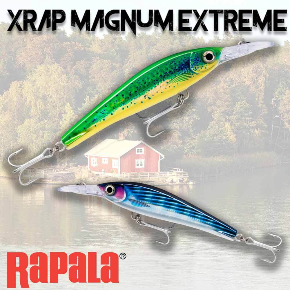 Rapala X Rap Magnum Xtreme Fishing Lure - Premium Crankbait for Bass, Walleye & Pike - Perfect for Freshwater & Saltwater Fishing Adventures