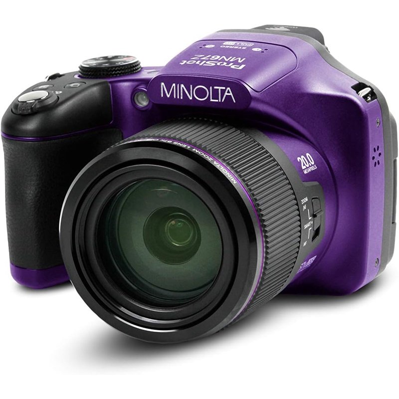 Minolta ProShot MN67Z 20MP HD Digital Camera with 16GB SD Card - Perfect for Travel, Vlogging & Everyday Photography