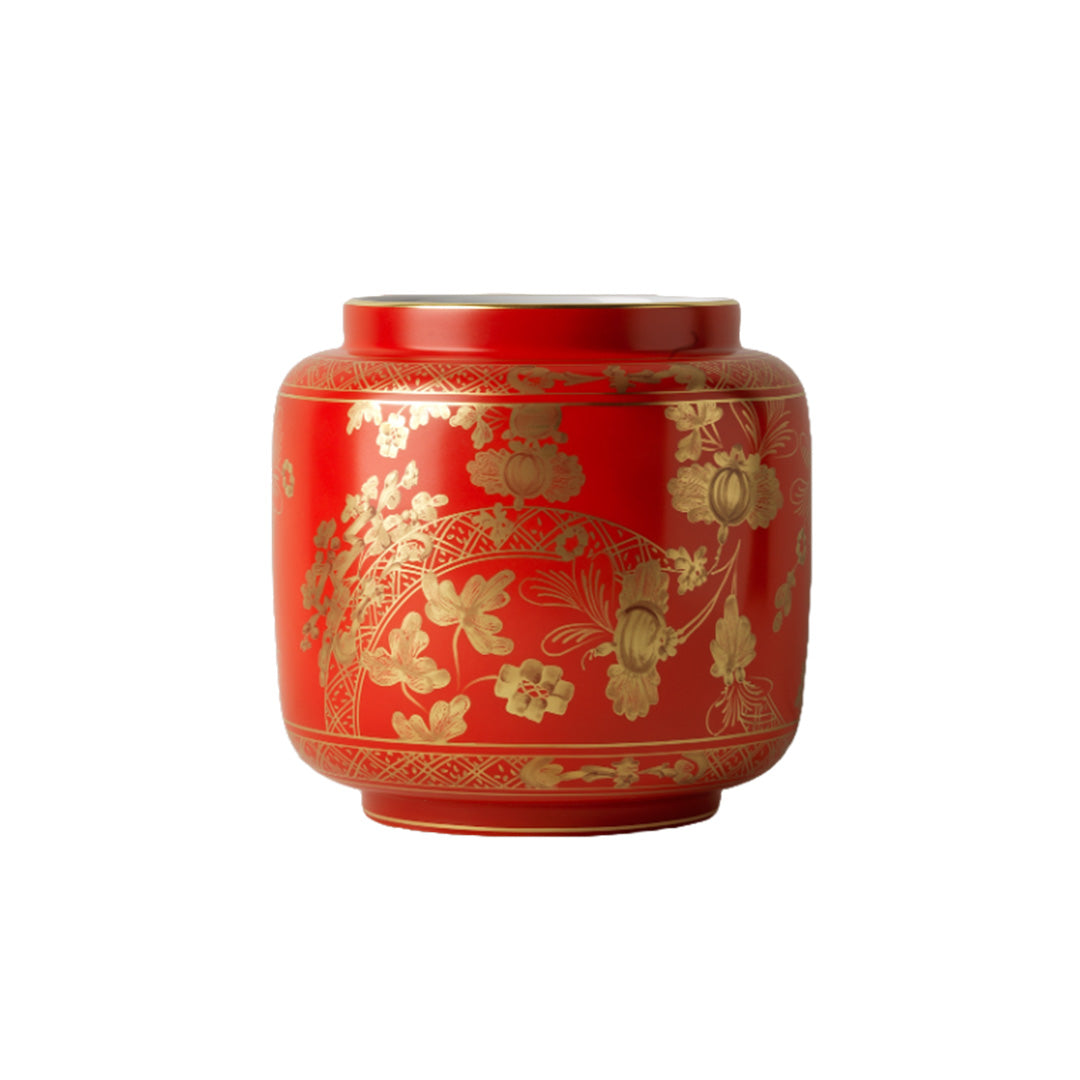 Oriente Italiano Stackable Vase Set - Modern Rubrum Design for Home Decor, Wedding Centerpieces & Office Desk Accessories