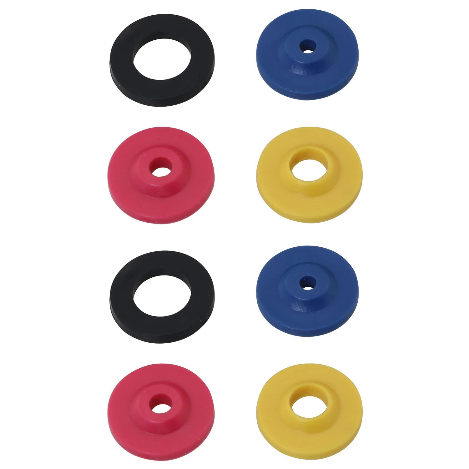 8-Piece Water Flow Restrictor Kit with 4 Specifications - Water Saving Device, Flow Reducer & Hose Limiter for Shower Heads & Handheld Showers - Perfect for Bathroom Accessories & Eco-Friendly Water Conservation