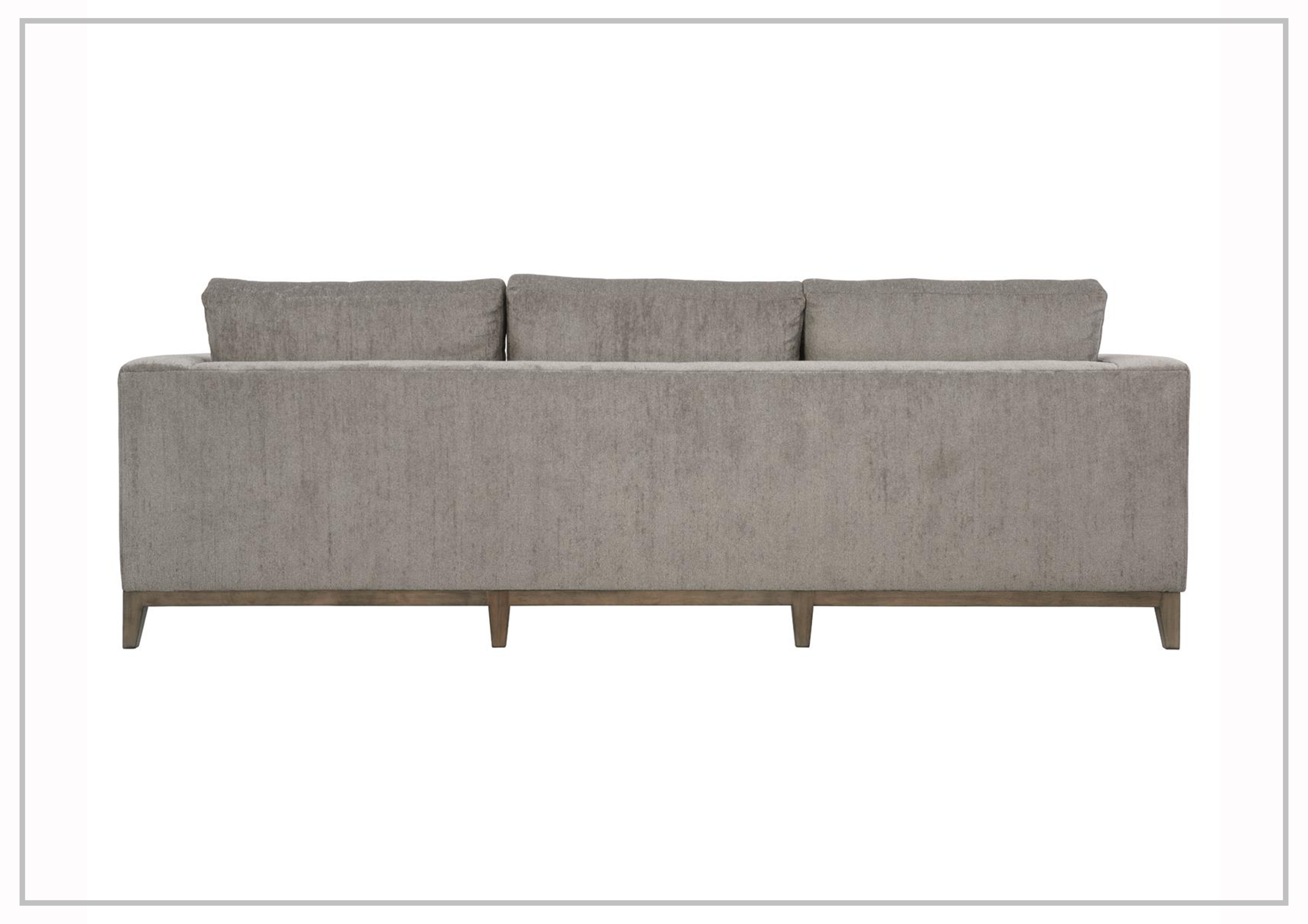 Bernhardt Noel Fabric Sofa with Plush Feather Down Cushion - Comfortable Modern Living Room Furniture for Home & Office Relaxation