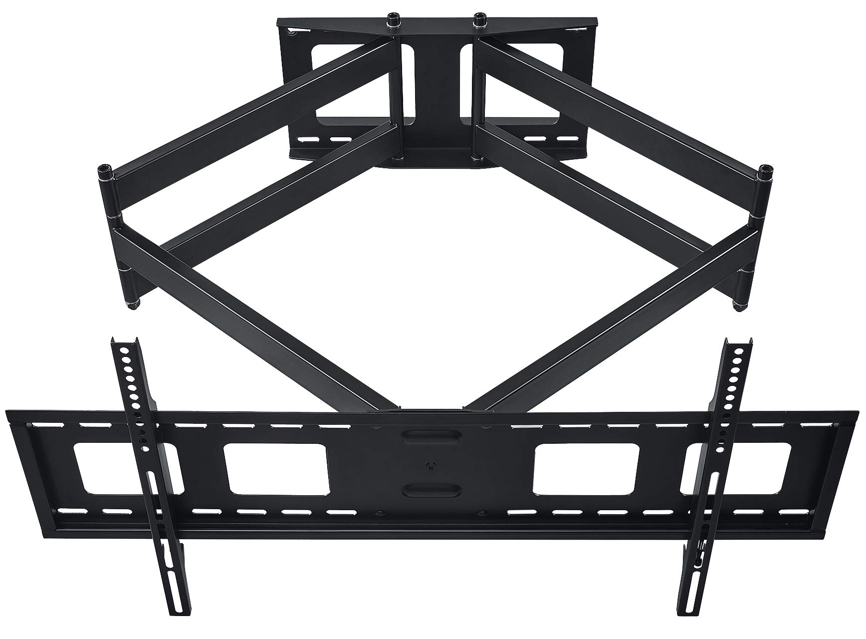 Heavy Duty Dual Arm Full Motion TV Wall Mount Bracket - 43