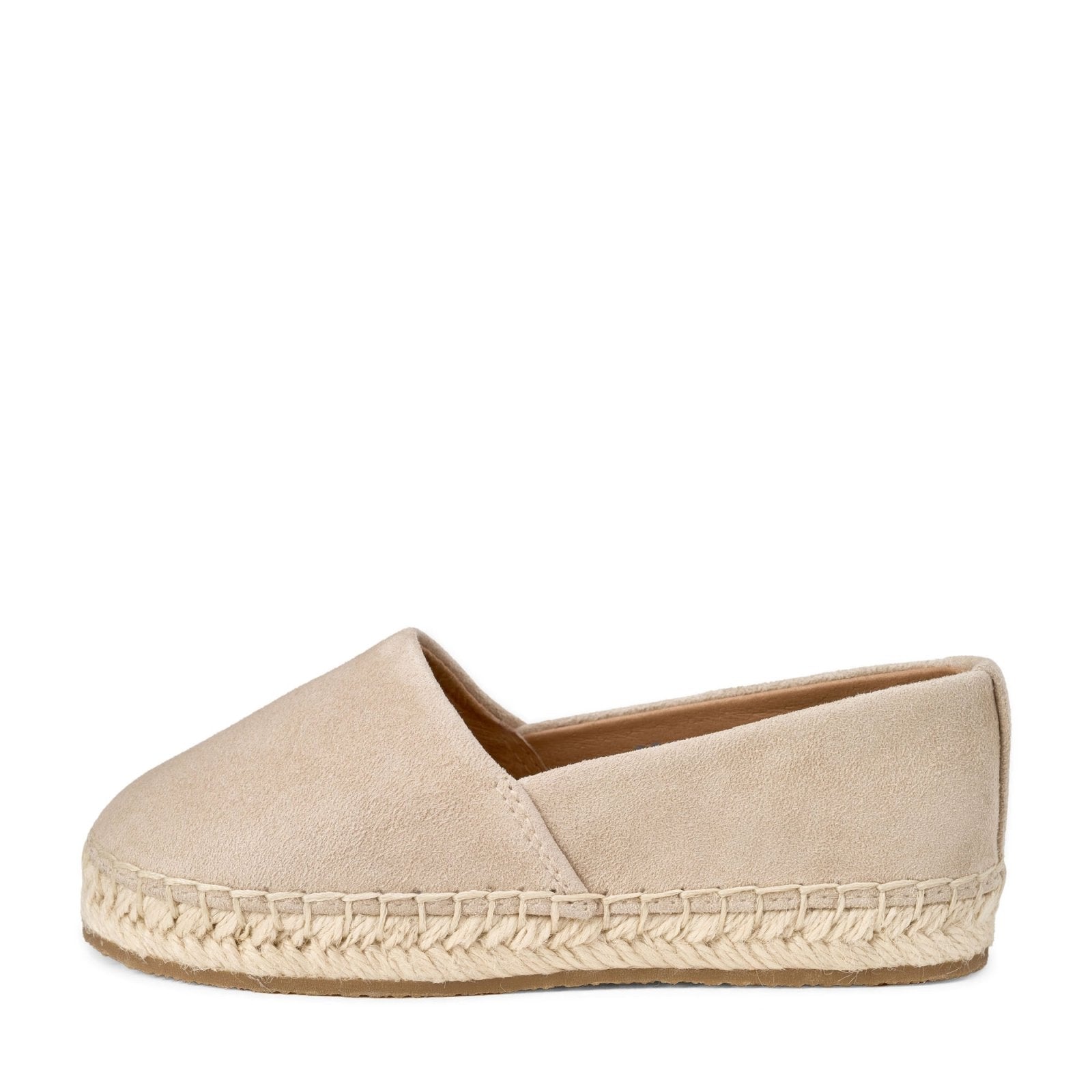 Marcus Suede Beige Women's Casual Loafers - Comfortable Slip-On Shoes for Work, Travel & Everyday Wear