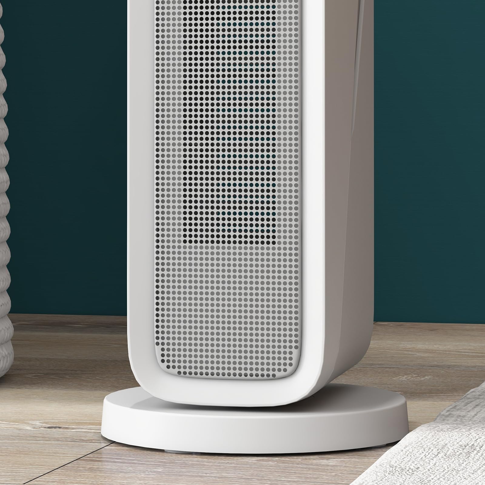 GARVEE 1500W 16 Inch WiFi Ceramic Space Heater with 80° Oscillation - Portable Electric Heater for Home, Office & Bedroom - Smart Remote Control & Energy Saving