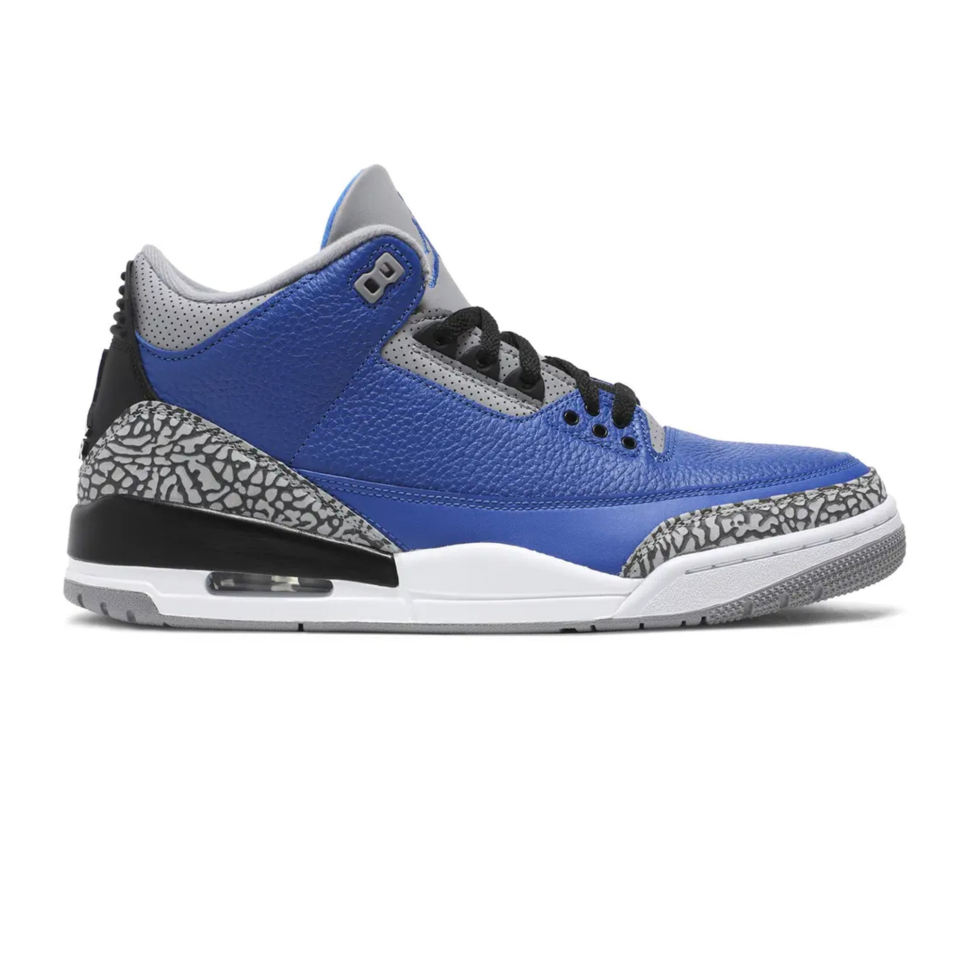 Air Jordan 3 Retro 'Varsity Royal Cement' Basketball Shoes (2020) - Men's Sneakers for Casual Wear & Street Style