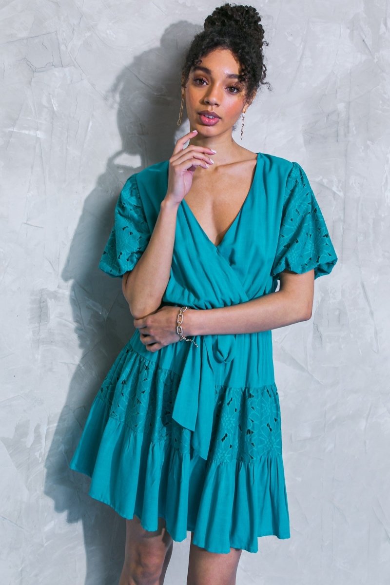 Elegant Woven Mini Dress for Women - Perfect for Weddings, Parties & Date Nights