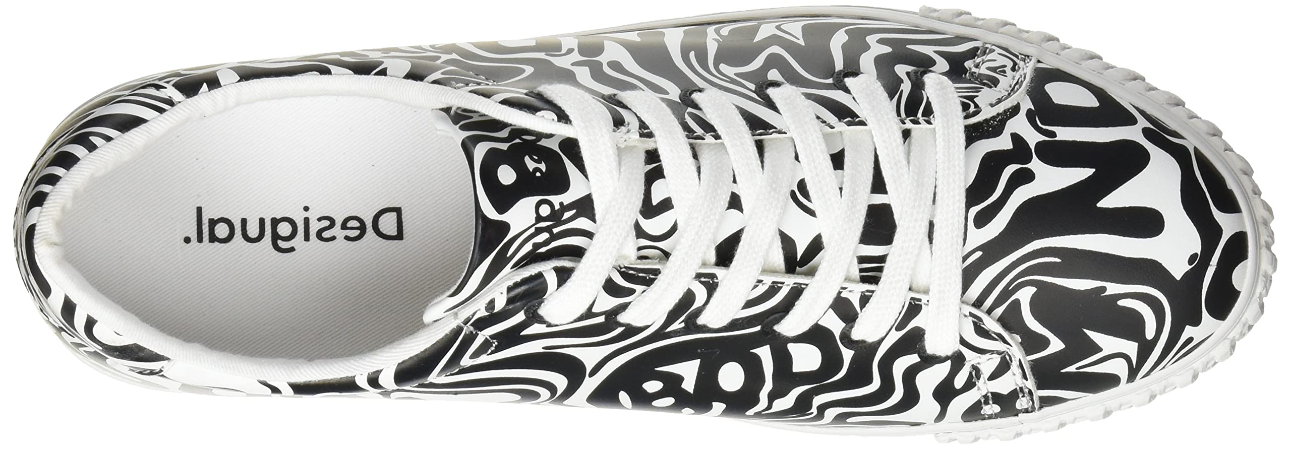 Desigual Women's Low-Top Sneakers - Comfortable Casual Walking Shoes for Women | Perfect for Everyday Wear, Gym, and Outdoor Activities