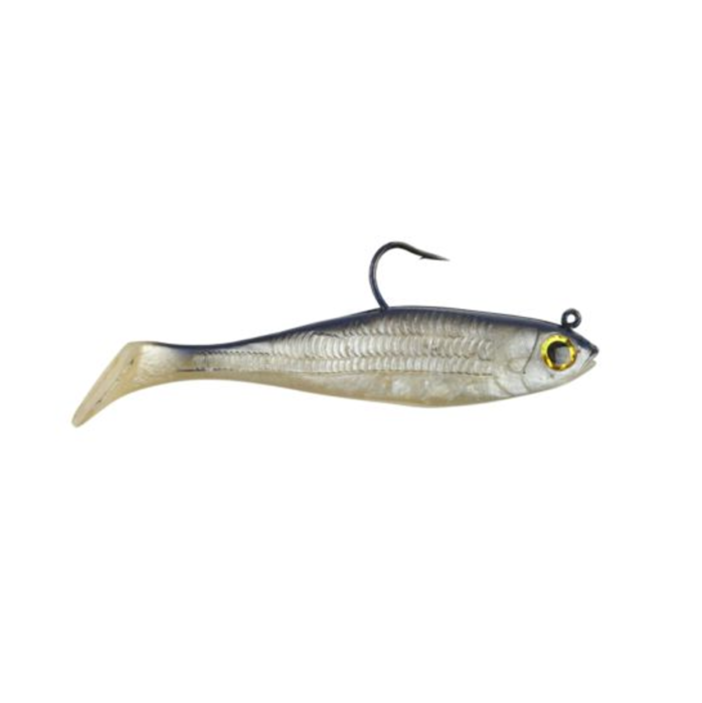 Berkley Powerbait Pre Rigged Swim Shad with 3D Eyes - 6 Inch Soft Plastic Fishing Lures (3 Pack) for Bass, Trout & Freshwater Fishing