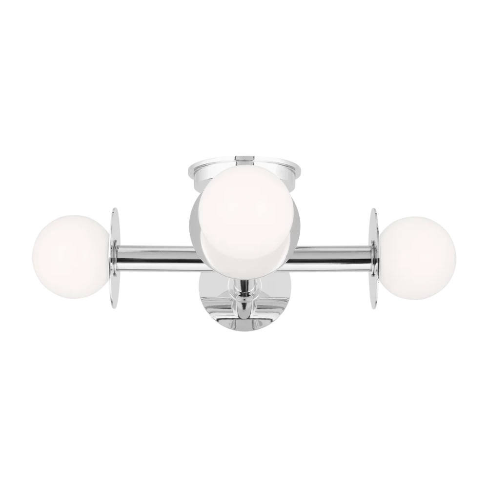Paxon Semi Flush Mount Ceiling Light Fixture - Modern LED Ceiling Lamp for Bedroom, Living Room, Kitchen & Hallway - Energy Efficient Indoor Lighting Solution