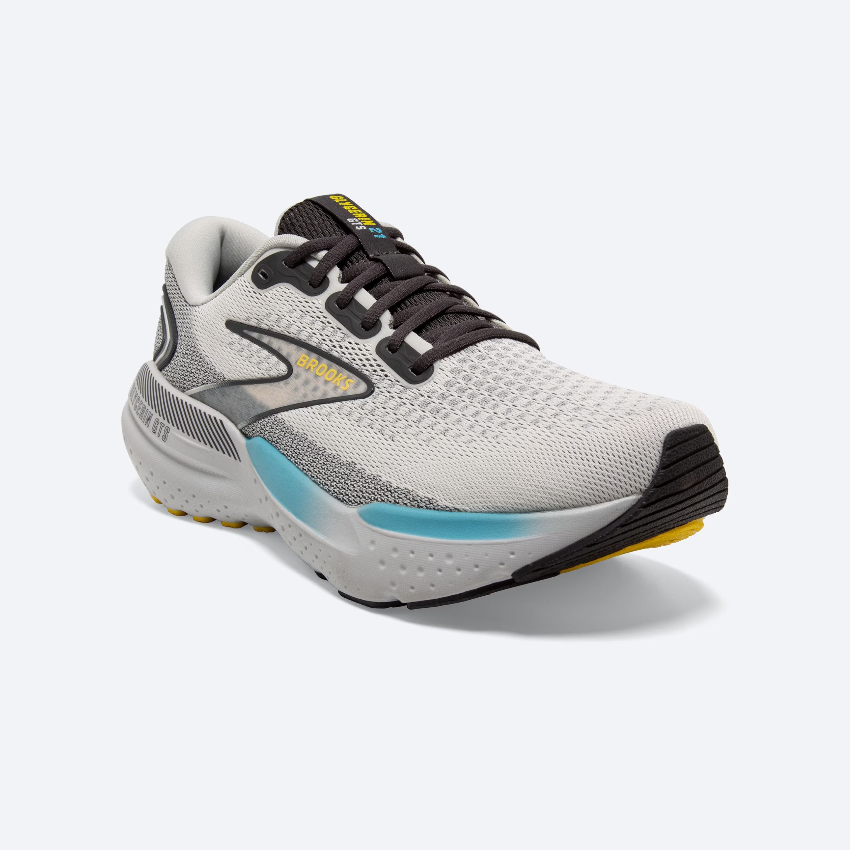 Brooks Glycerin GTS 21 Men's Running Shoes - Premium Cushioned Support for Road Running, Jogging & Training - Lightweight Stability Sneakers for Marathon & Daily Workouts