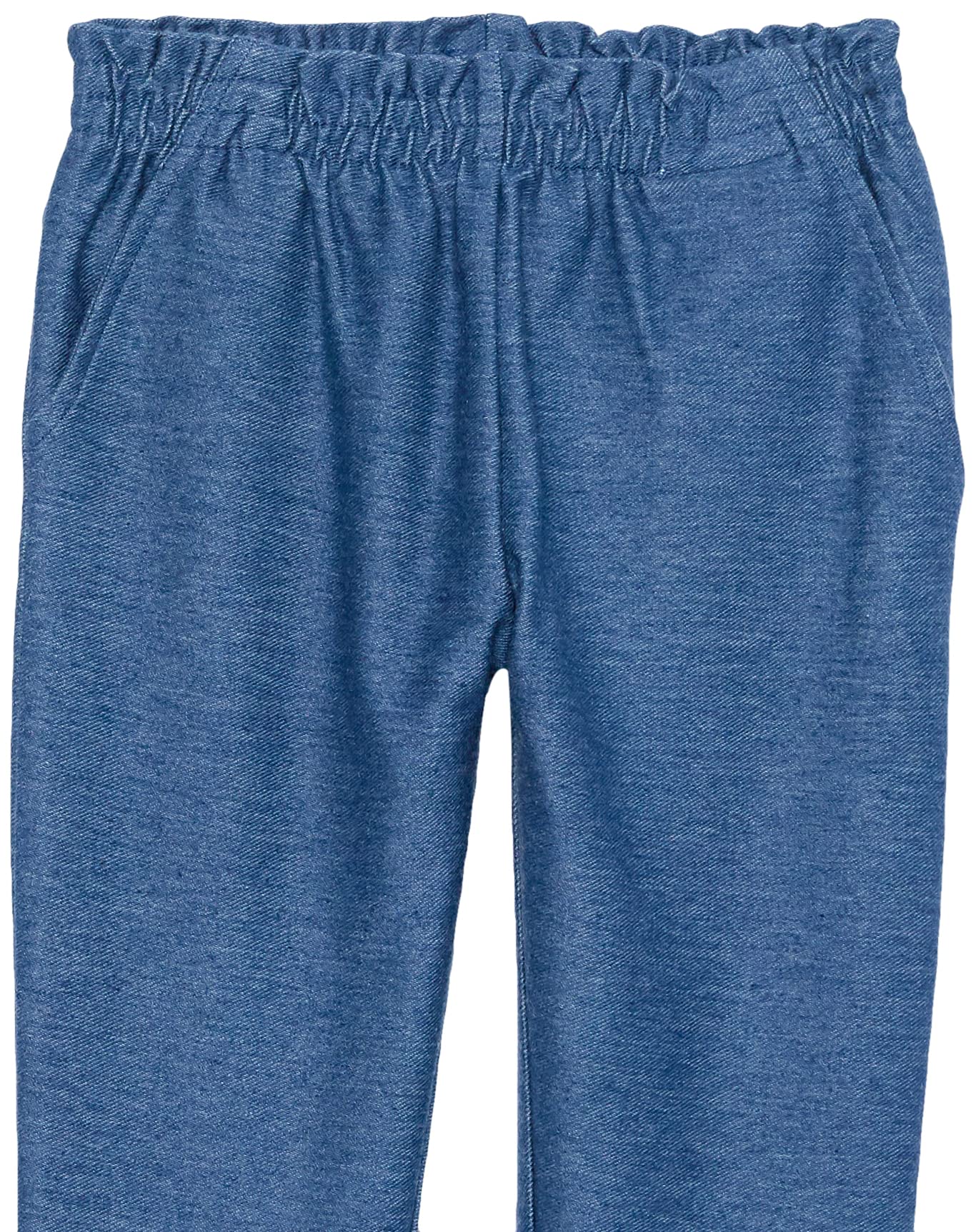 GUESS Baby Girls' Short Sleeve Graphic Tee & Denim Pants 2-Piece Set | Soft Jersey Knit & Pull-On Style | Cute Outfit for Playdates, Parties & Everyday Wear