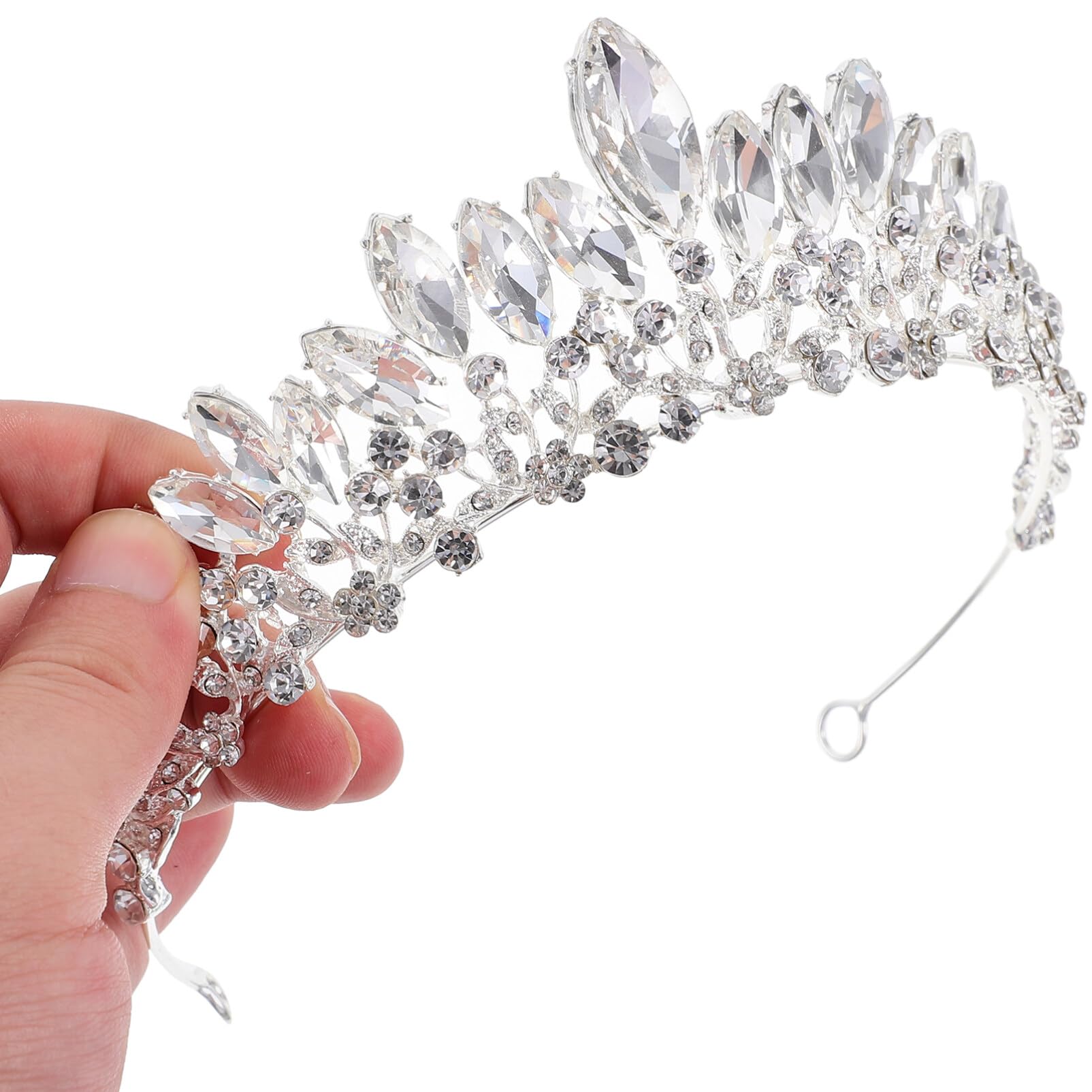 Beavorty Elegant Metal Hair Crown - Wedding Headpiece, Bridal Tiara, Cosplay Accessories & Birthday Hair Jewelry for Women | Perfect for Brides, Parties, and Special Occasions